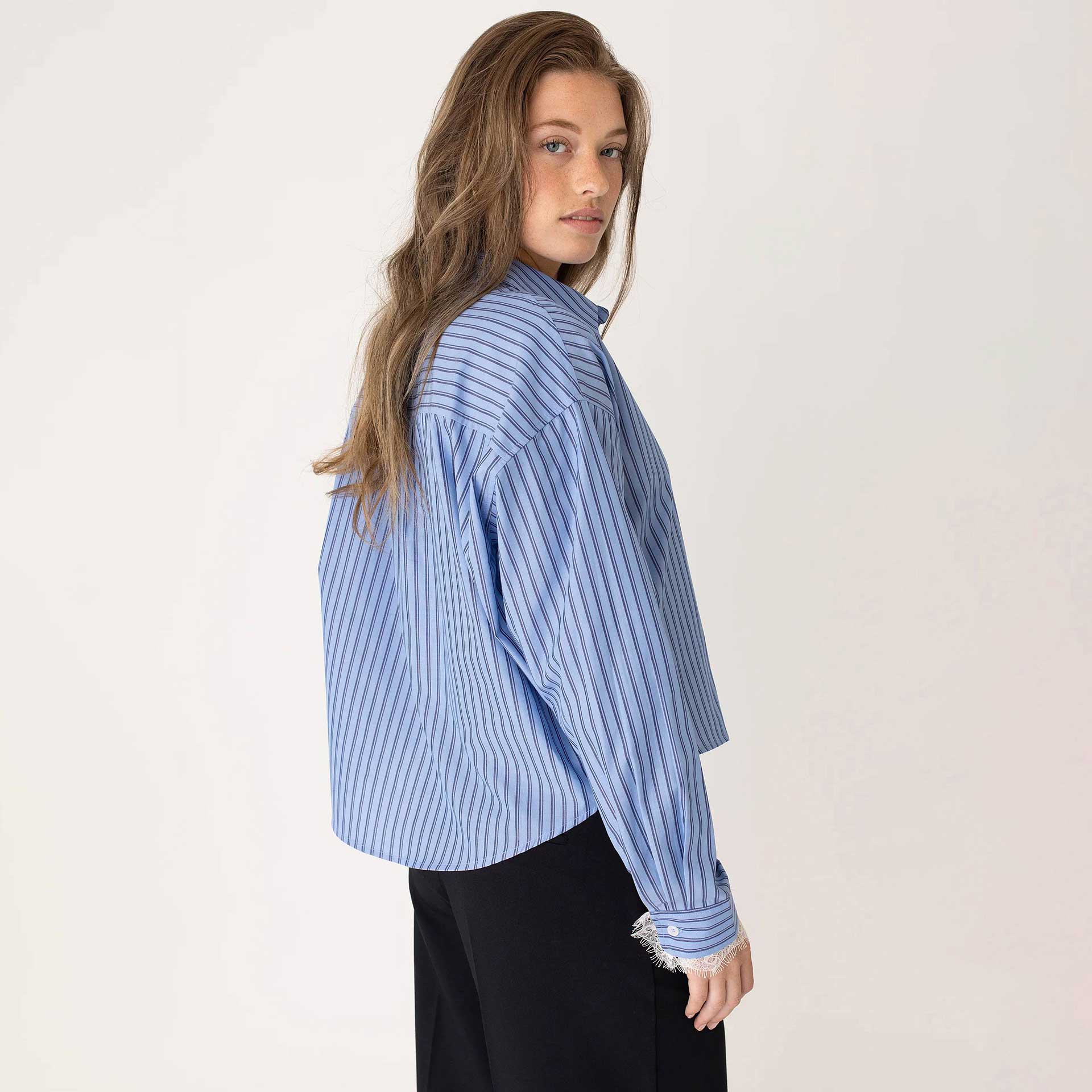 Anna Blue Blouse