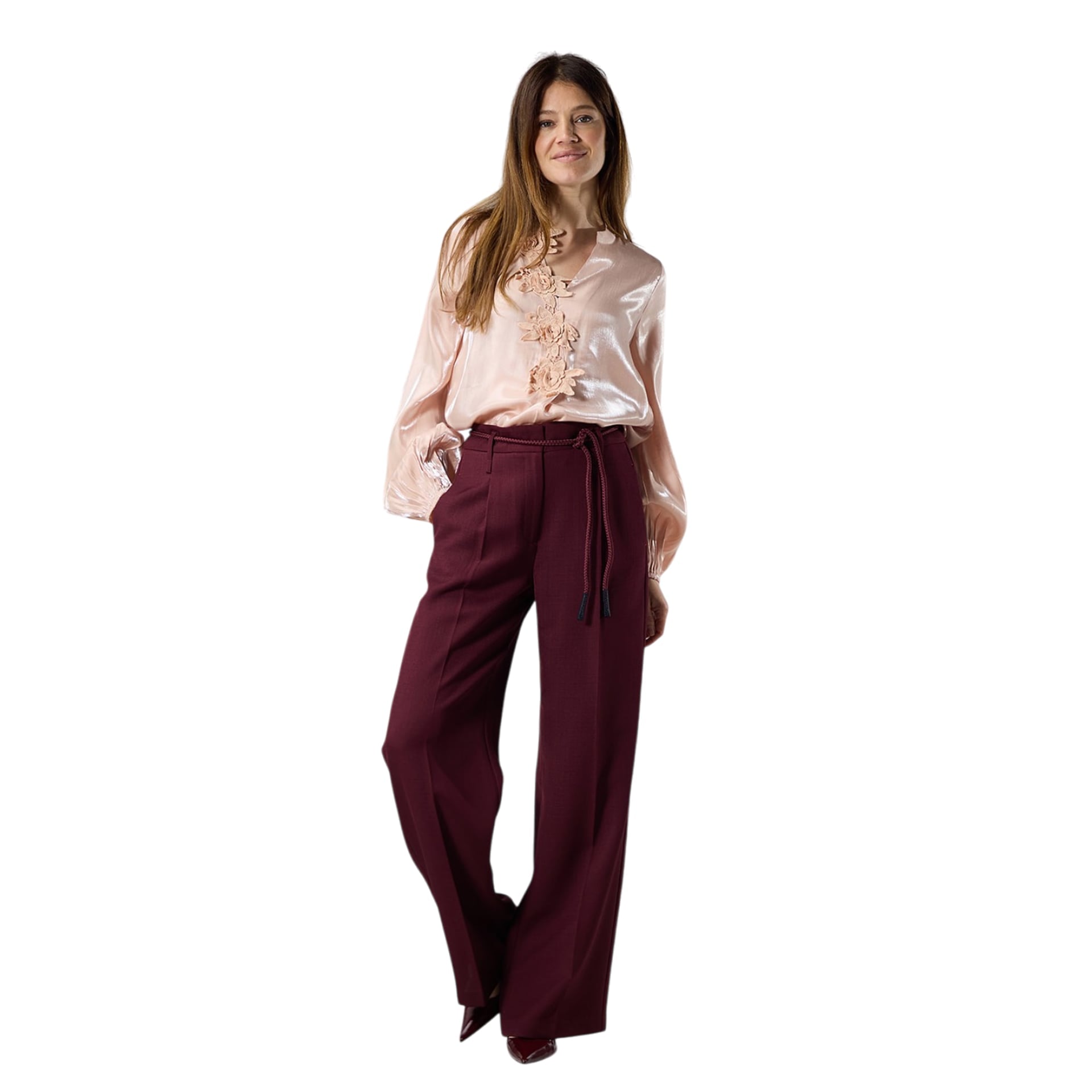 Label Dot Blouse Ally