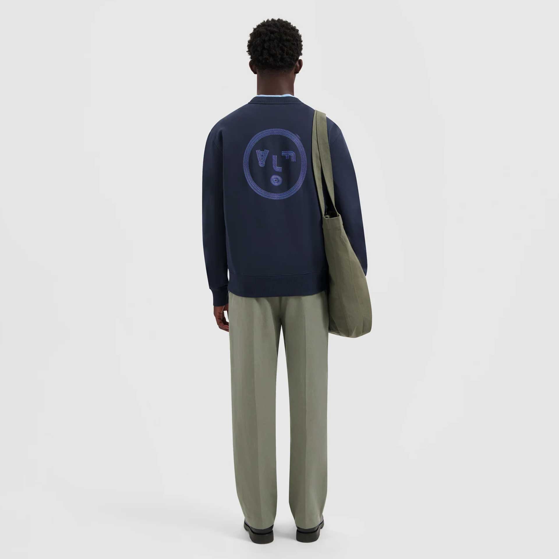 Olaf Hussein Sweater Lined Face
