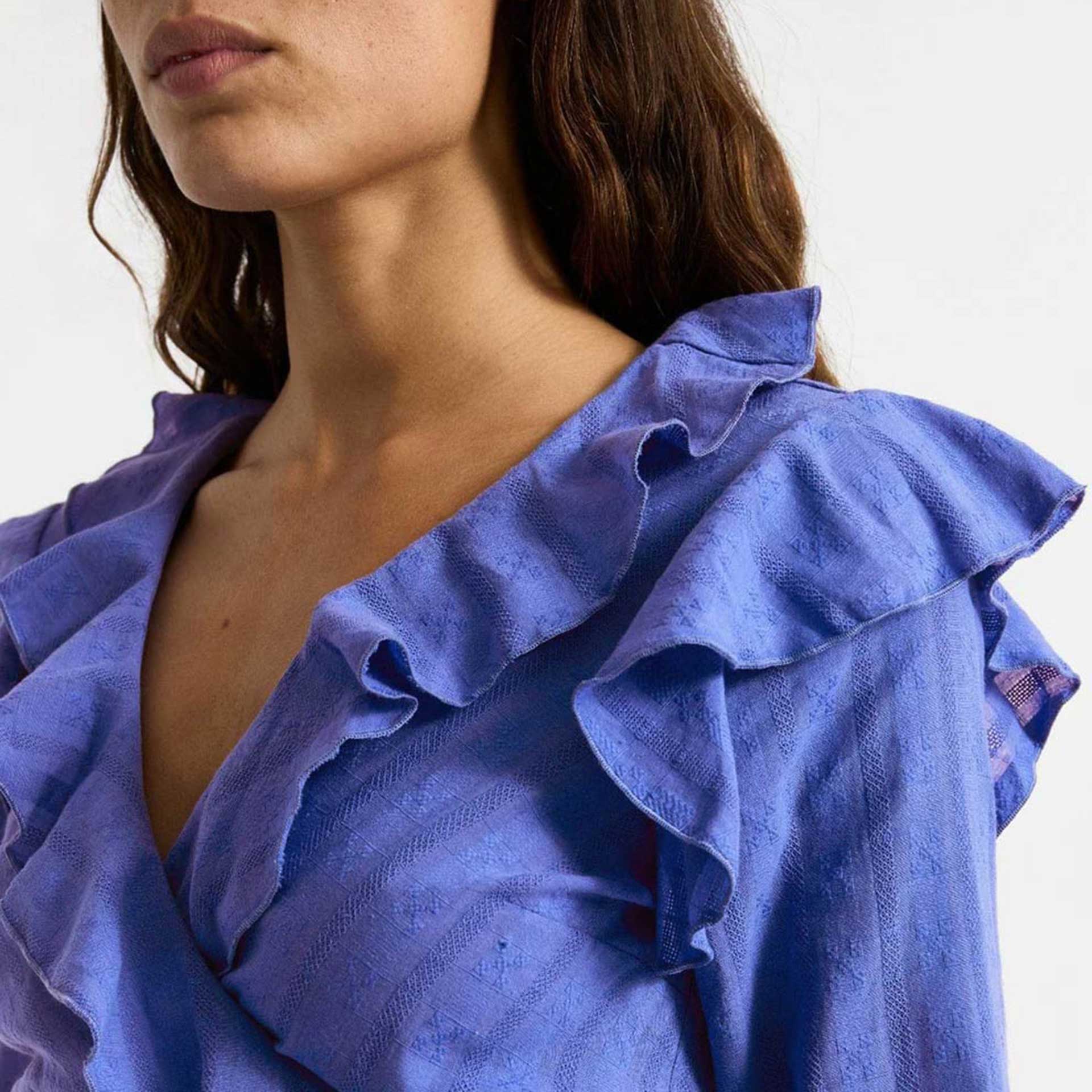 Laagam Blouse top Loana wrap