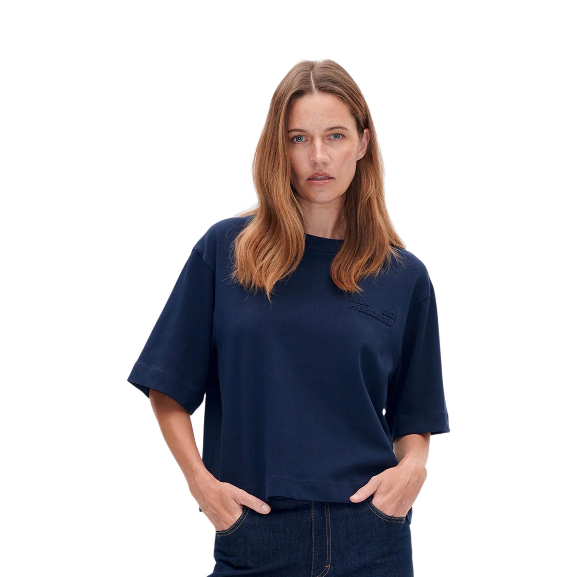 Baum und Pferdgarten T-shirt Jiana