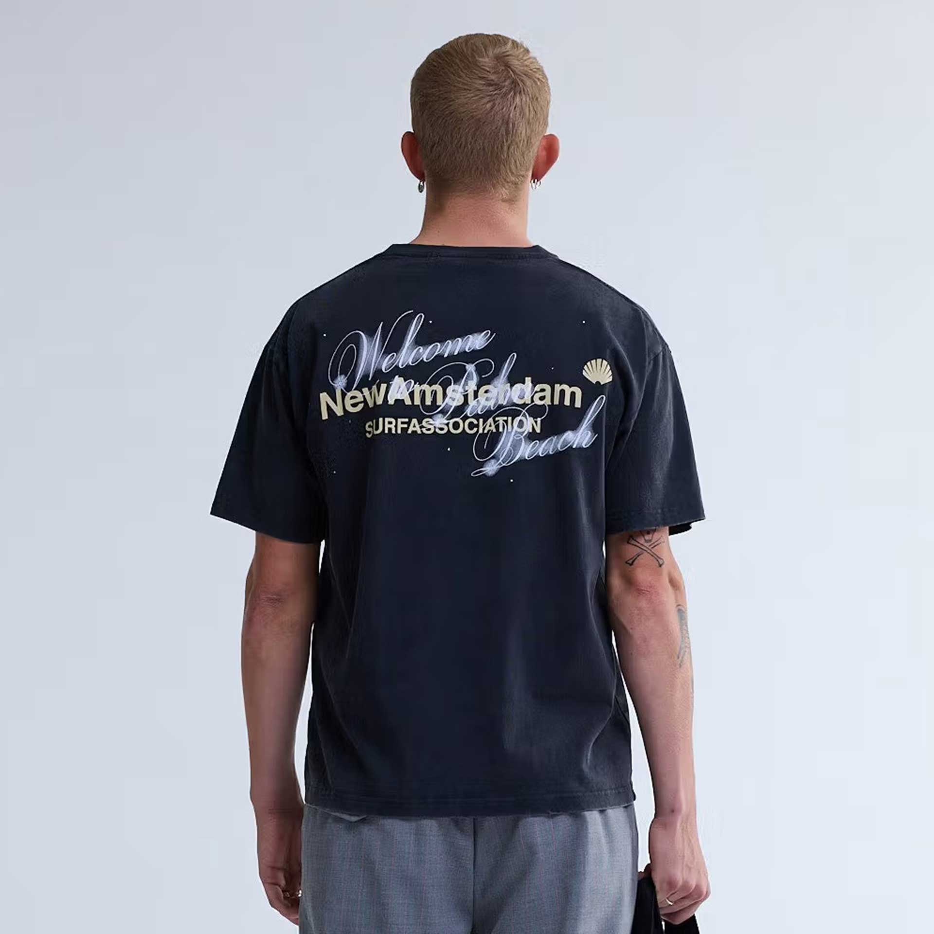 New Amsterdam Surf Association T-Shirt Welcome to Palmbeach