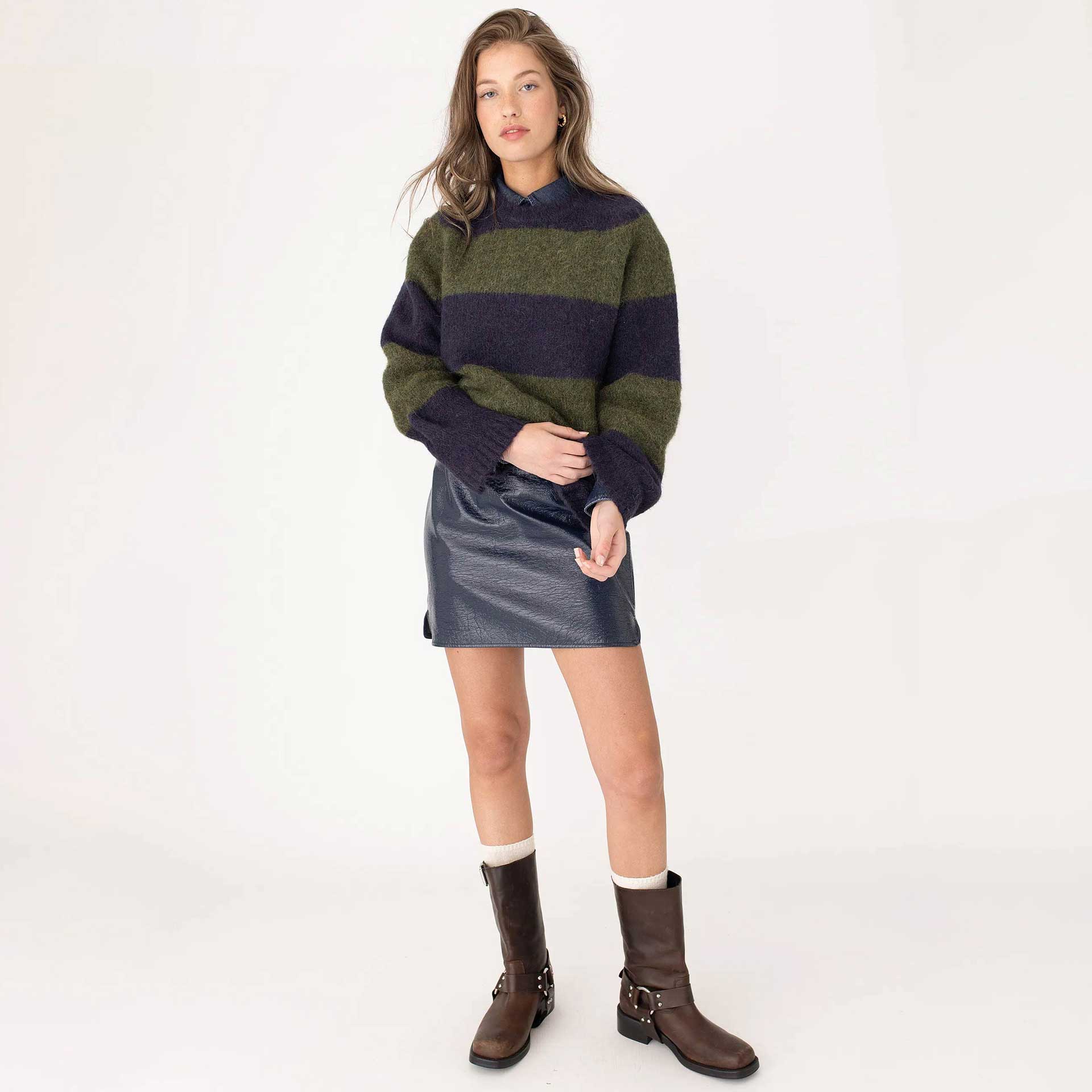 Anna Blue Sweater Dessie