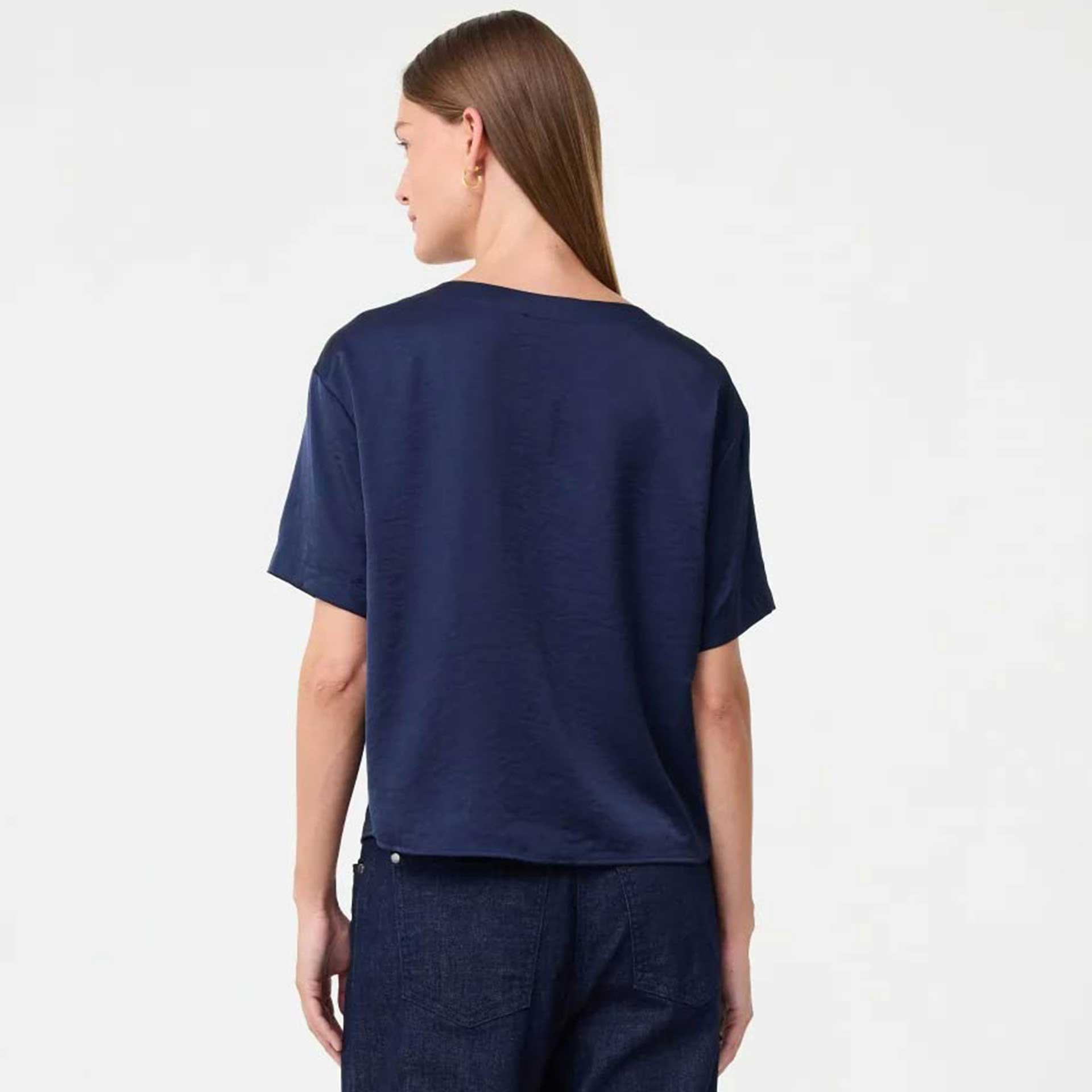 Knit-ted Blouse top Nori