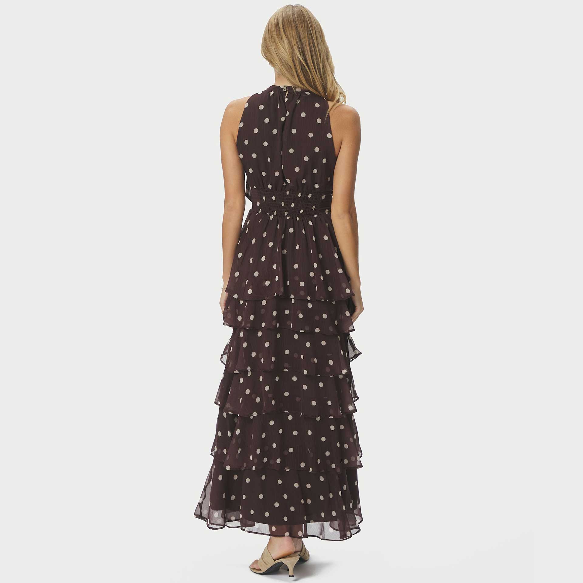 Neo Noir Jurk Marli Big Dot