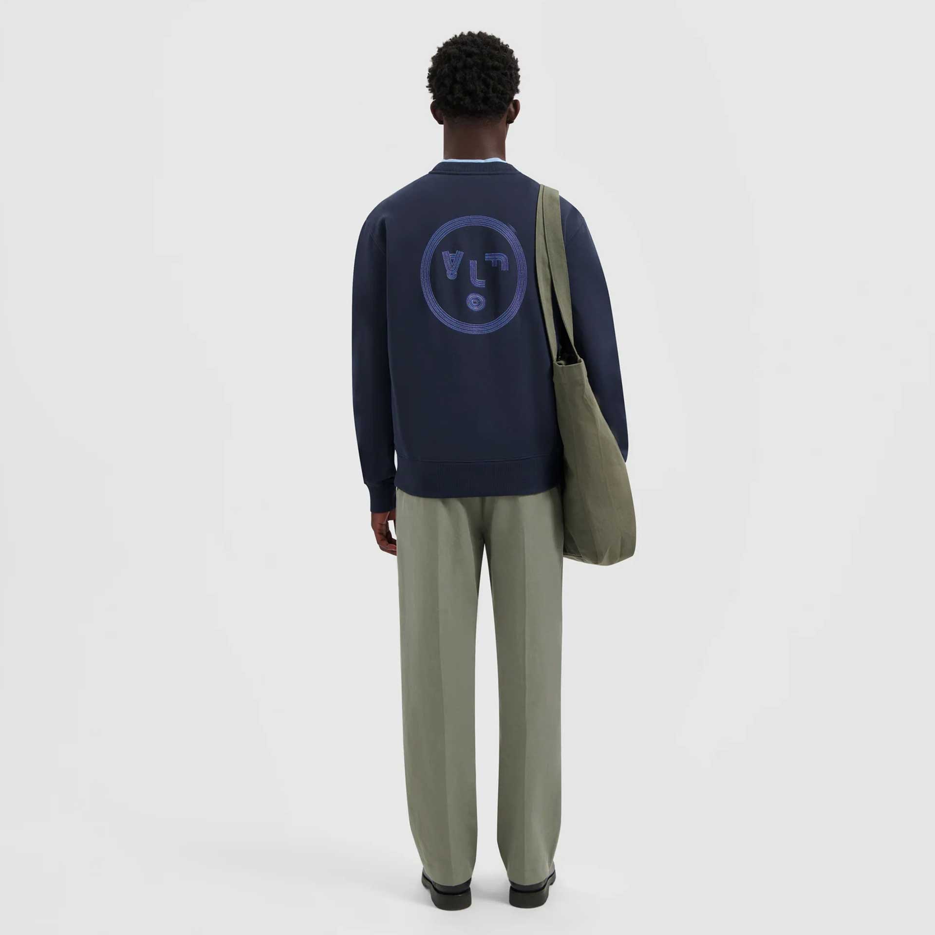 Olaf Hussein Sweater Lined Face