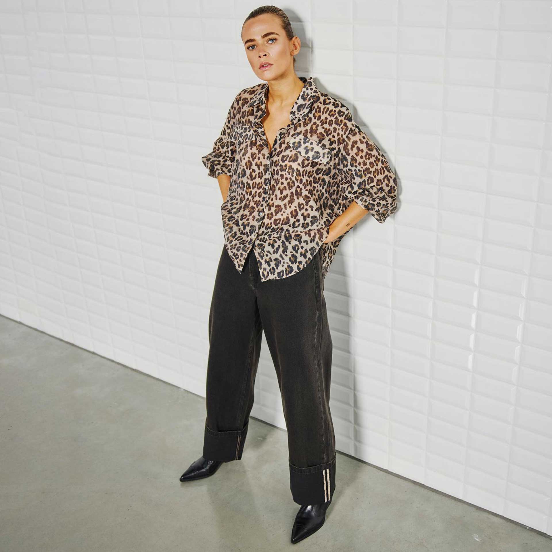 Withblack Blouse Sandra