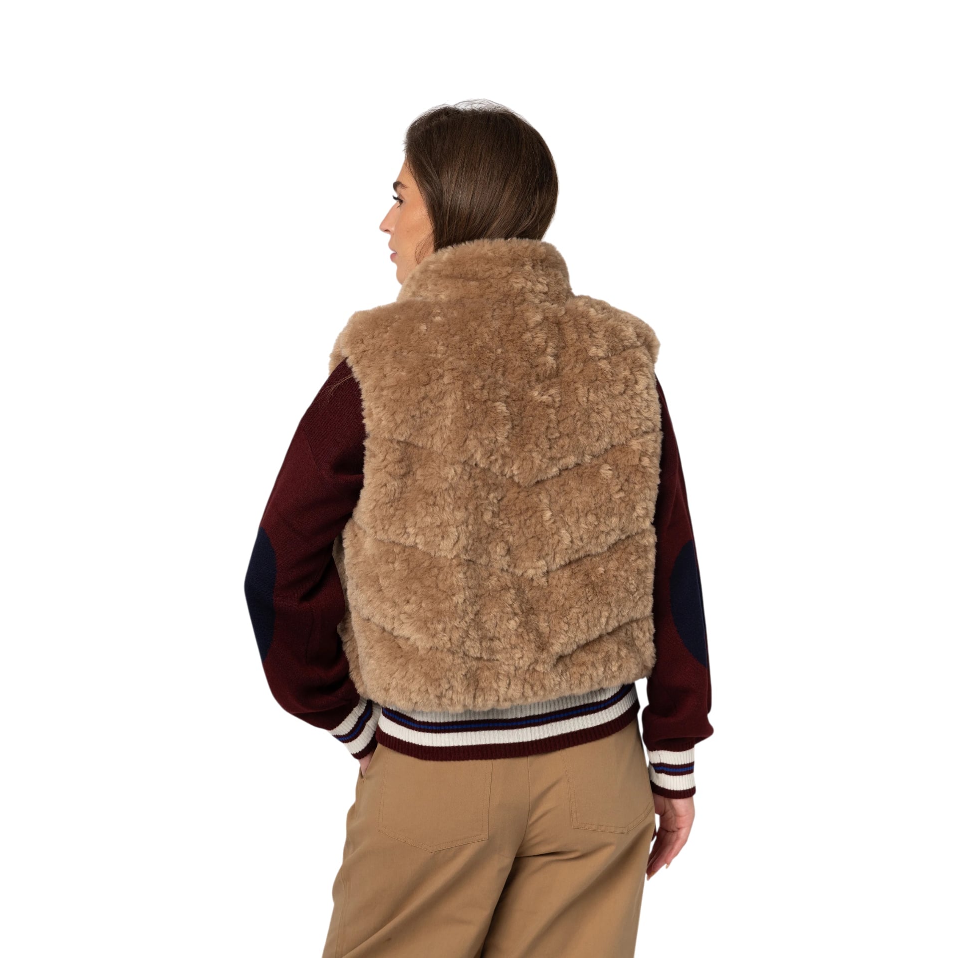 Anna Blue Gilet Owey