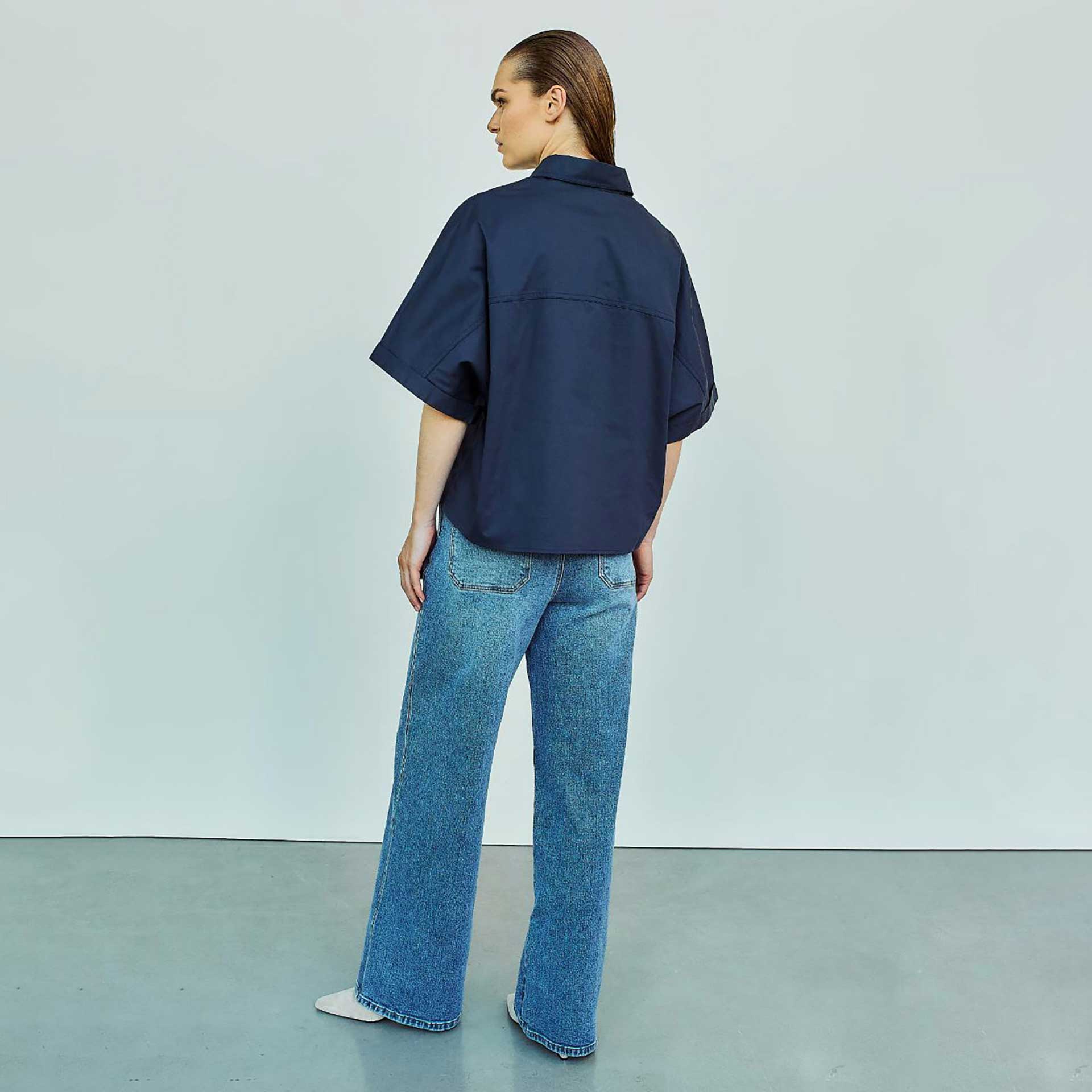 Withblack Blouse Quin Batsleeve