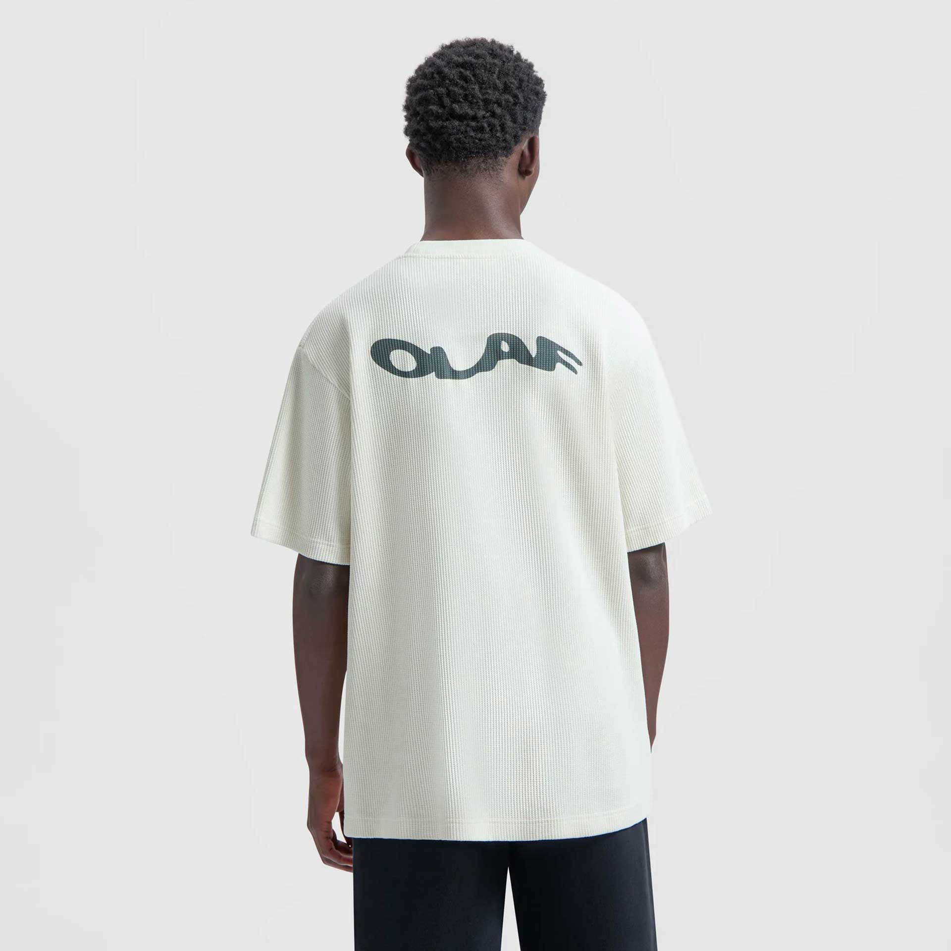 Olaf Hussein T-Shirt Wavy Drift Waffle