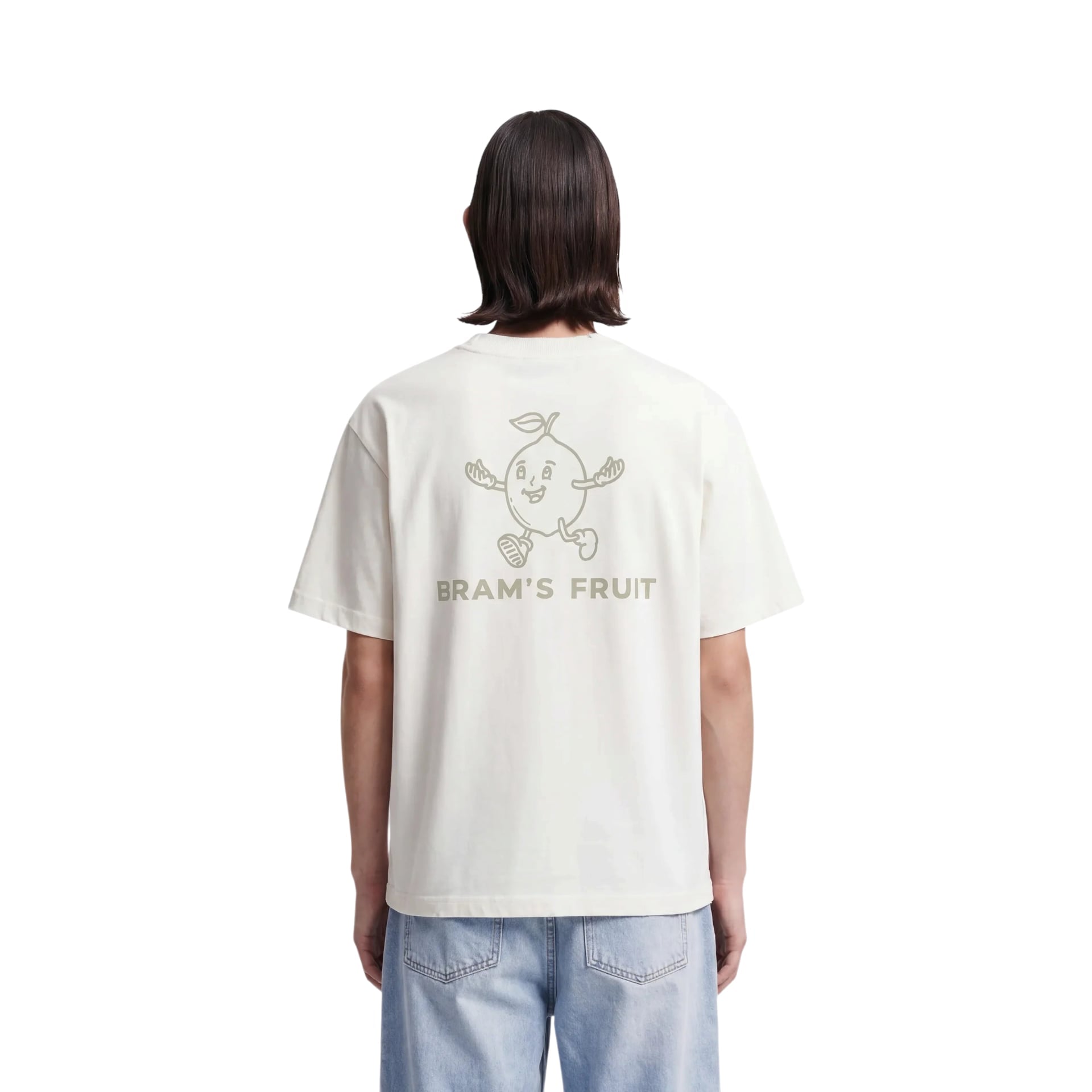 Bram's Fruit T-shirt Distressed Big Lemon