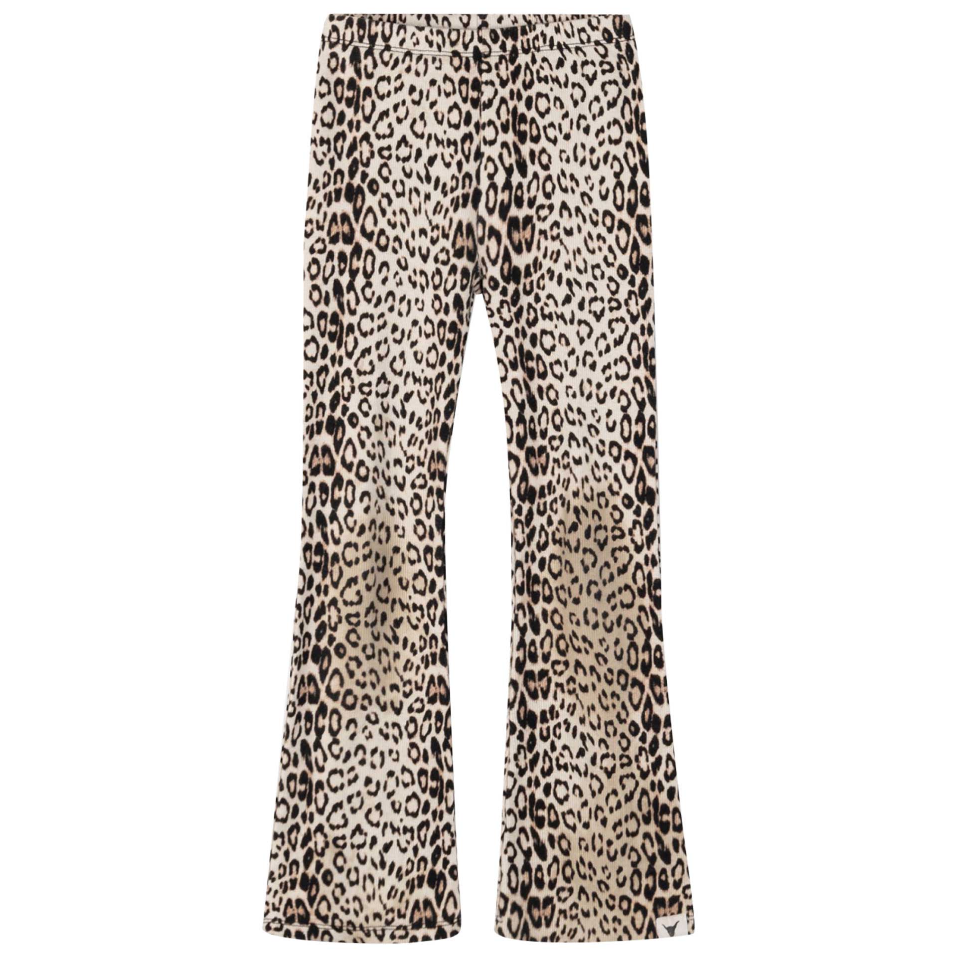 Alix Broek knitted leopard 2