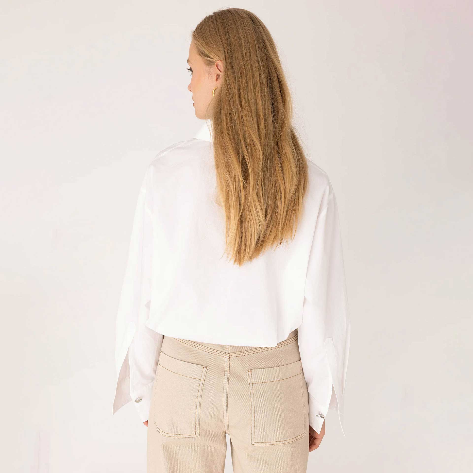 Anna Blue Blouse Laurie