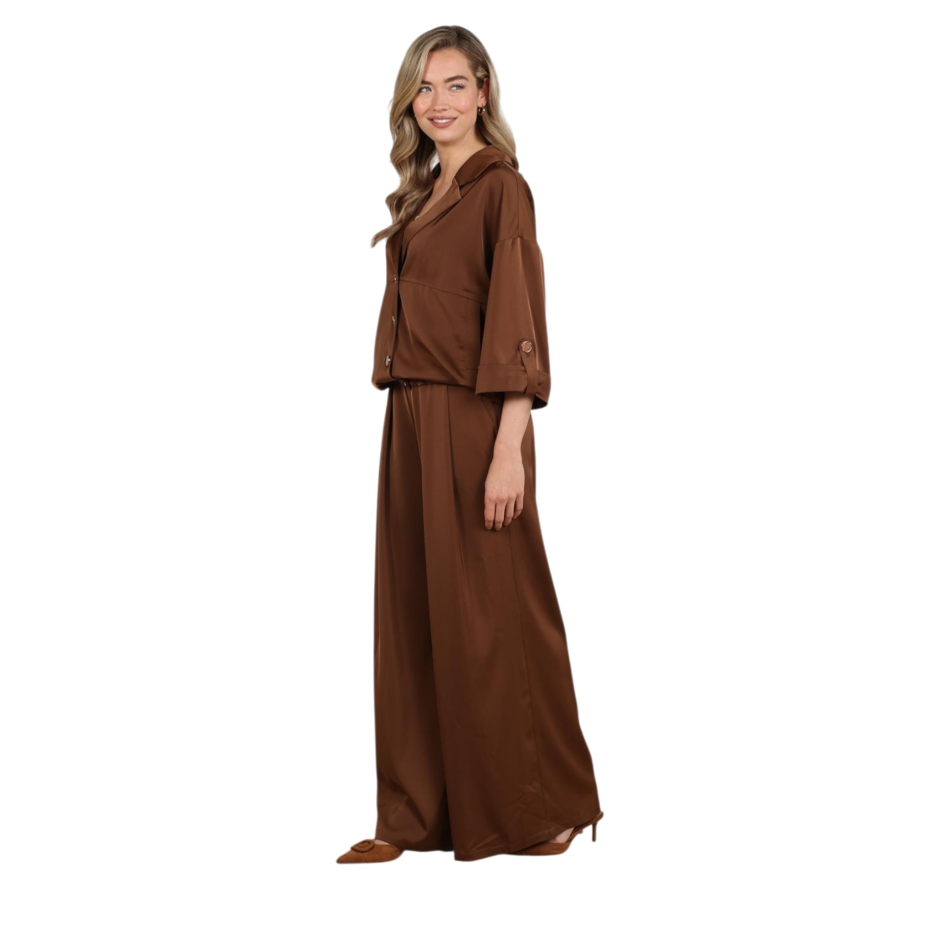 NUKUS Broek June Shiny