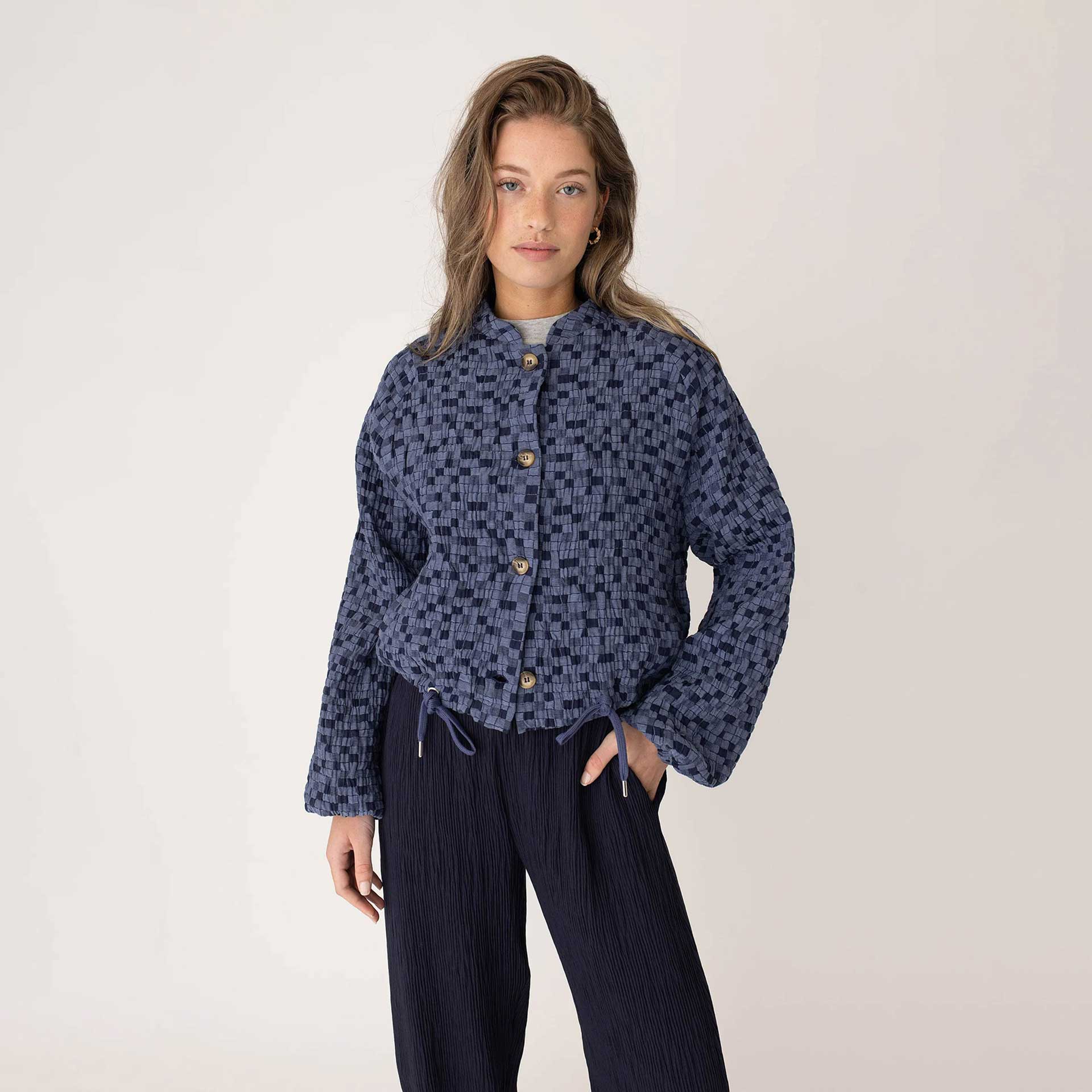 Anna Blue Blazer Miro