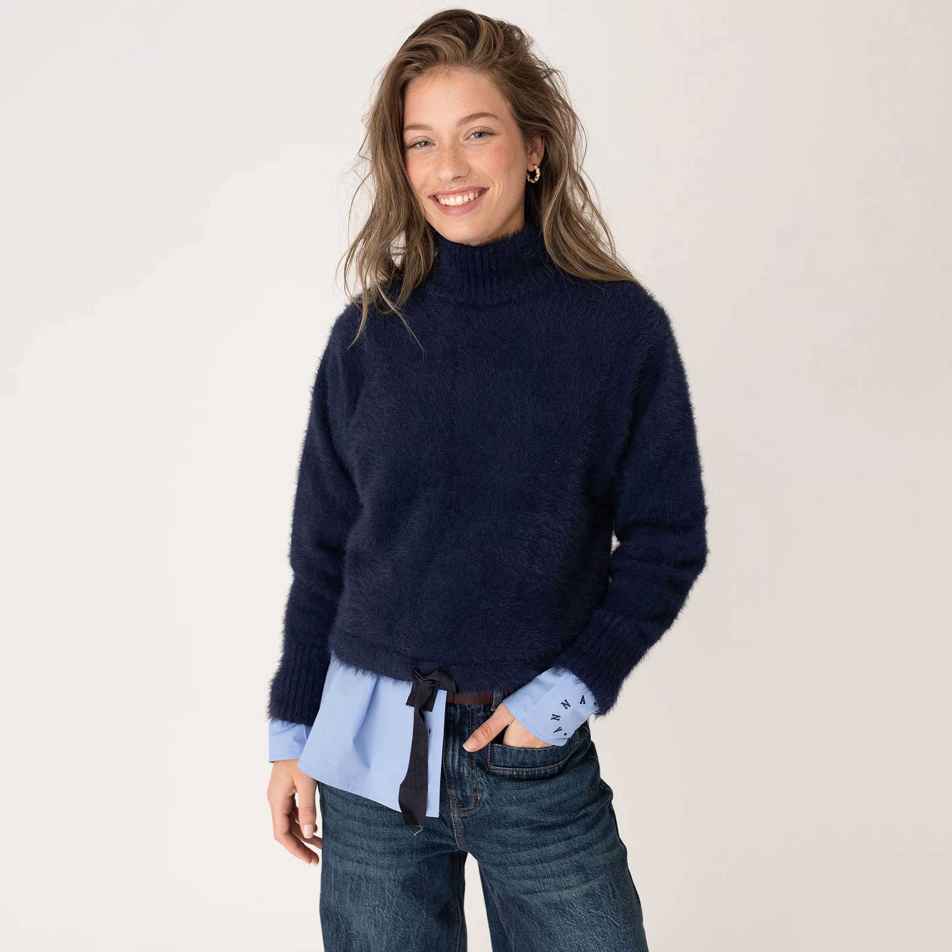 Anna Blue Sweater