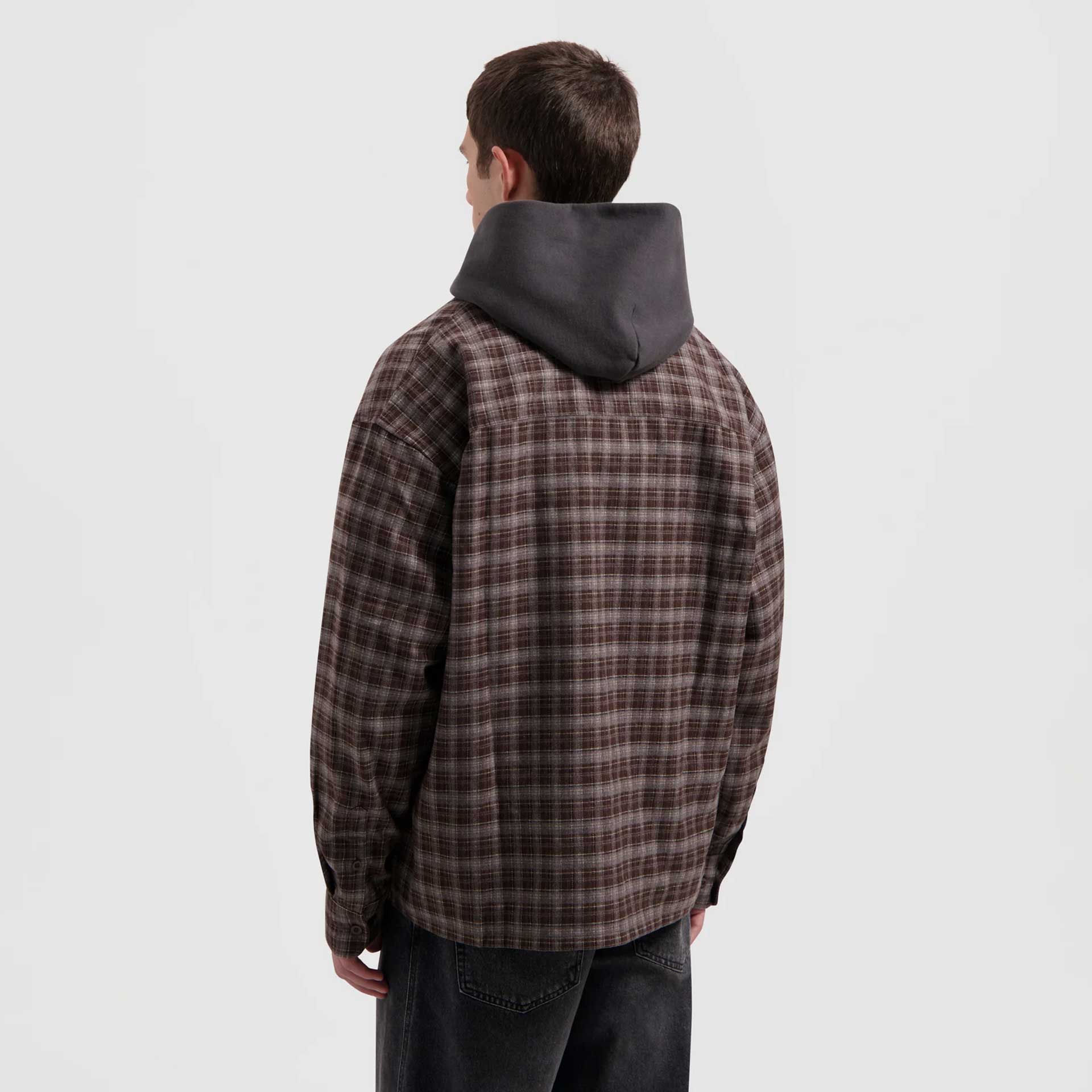 Olaf Hussein Overshirt Plaid Boxy