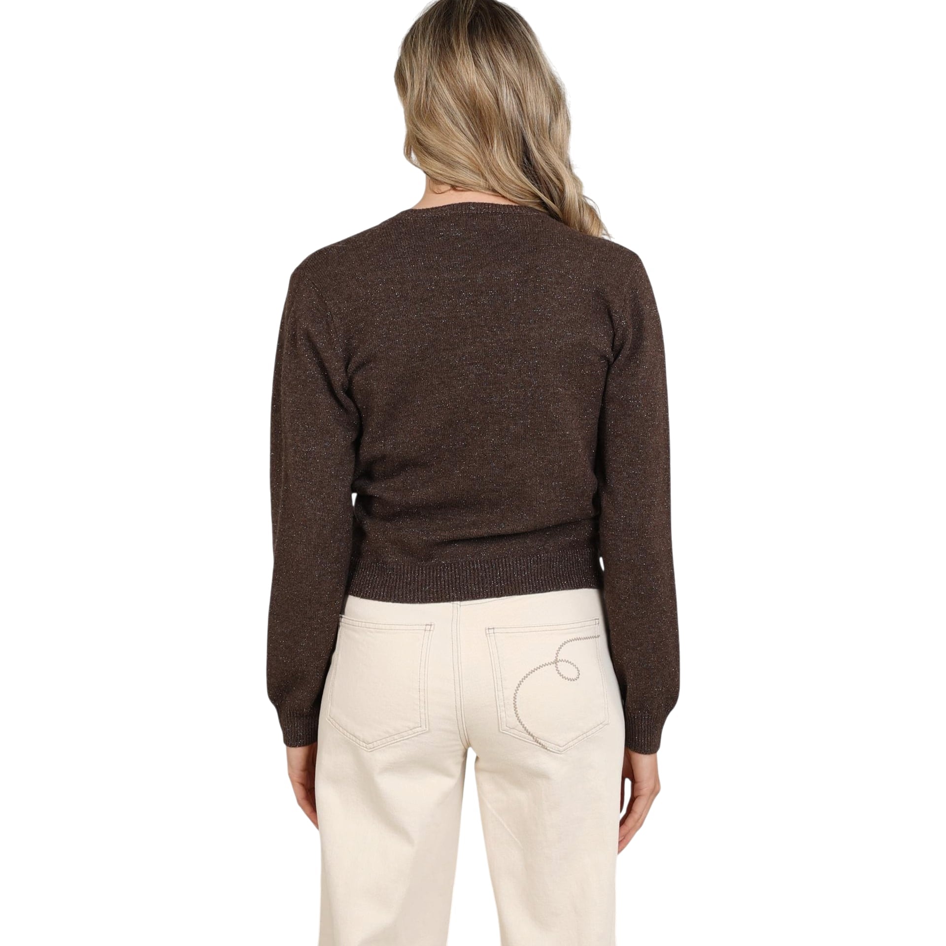 NUKUS Trui Merel Lurex
