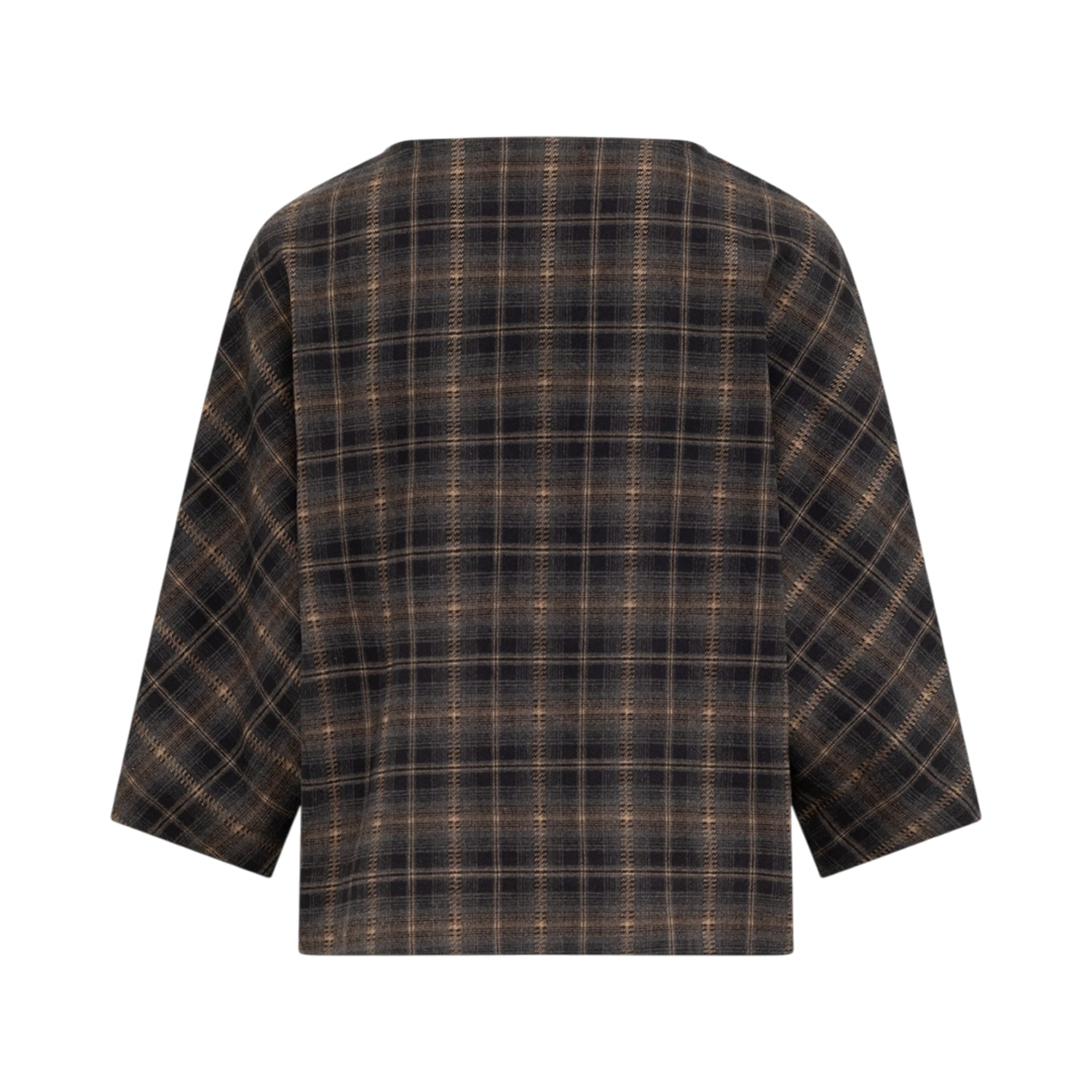 Label Dot Blouse Top Metin