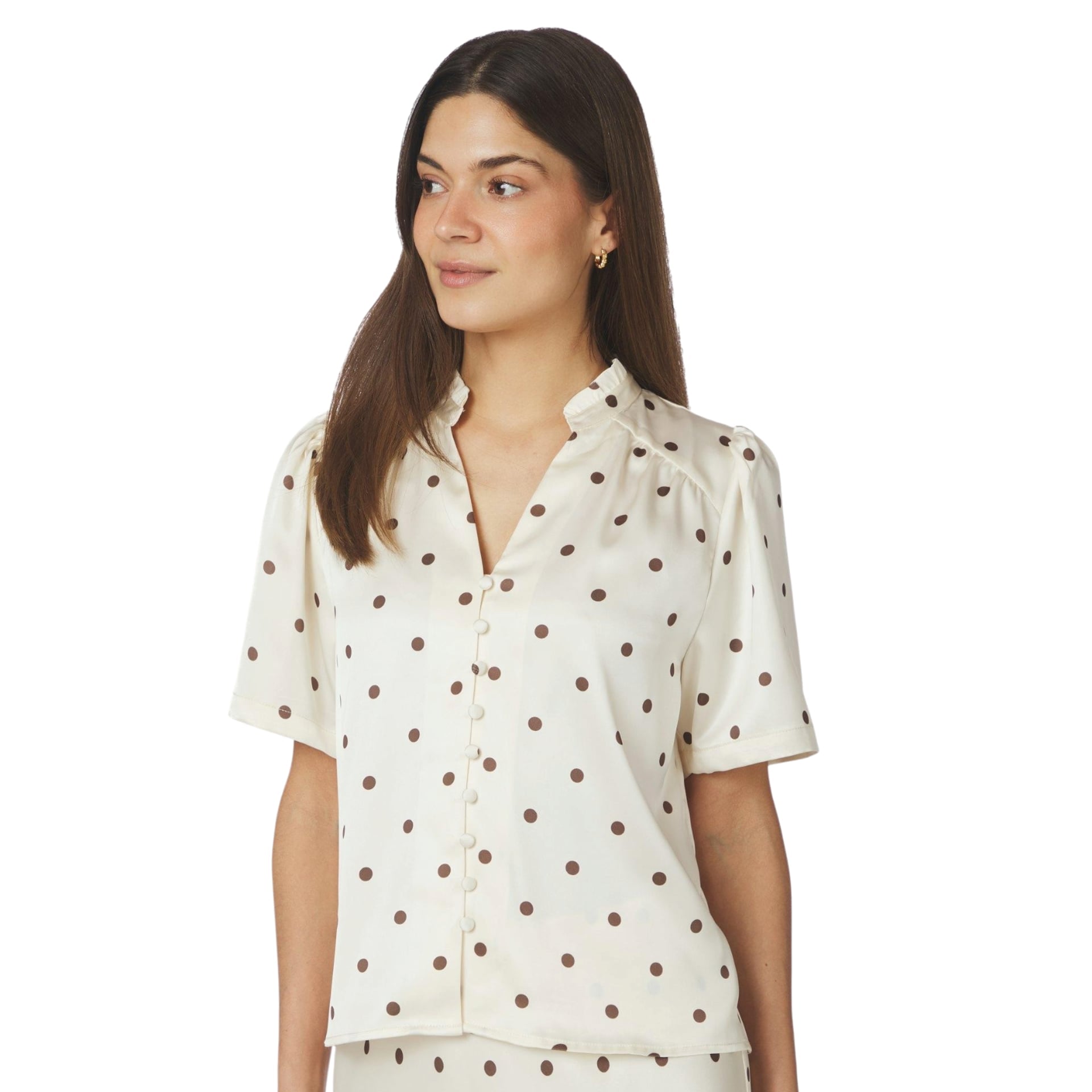 Neo Noir Top Torana Dotted
