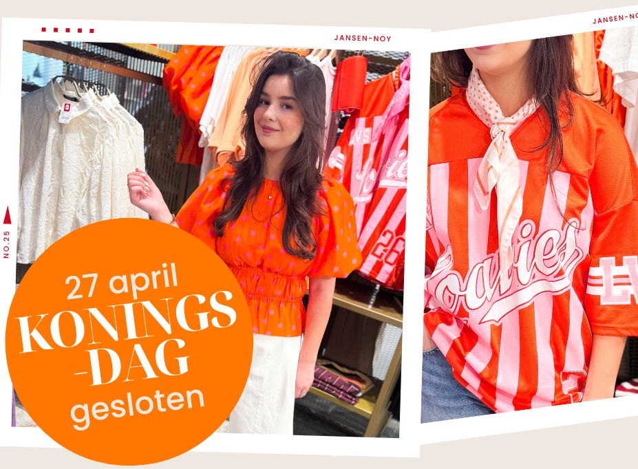 Openingstijden Koningsdag