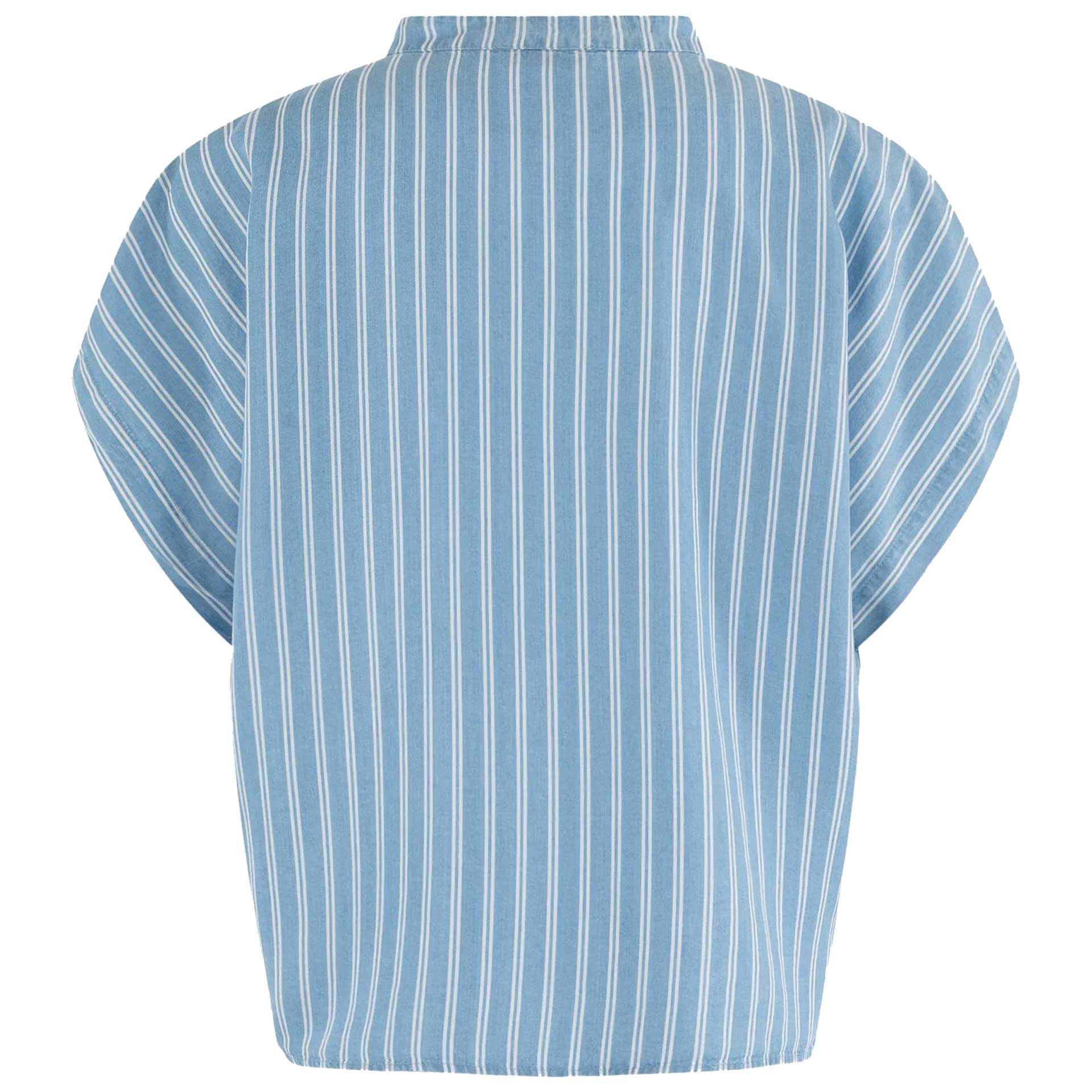 Anna Blue Blouse Gina