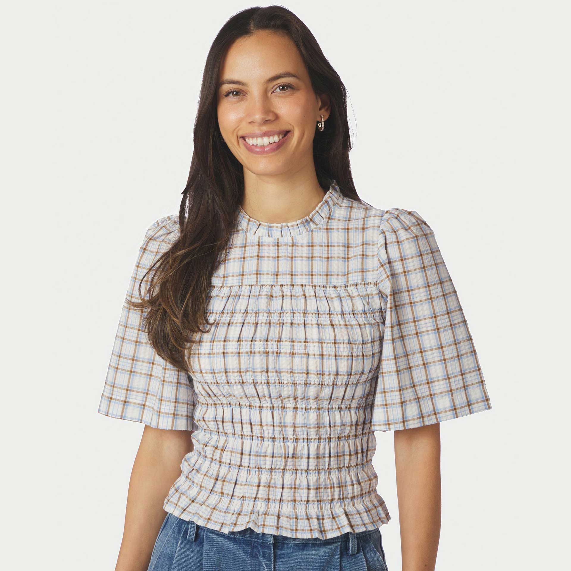 Neo Noir Blouse Top Possini