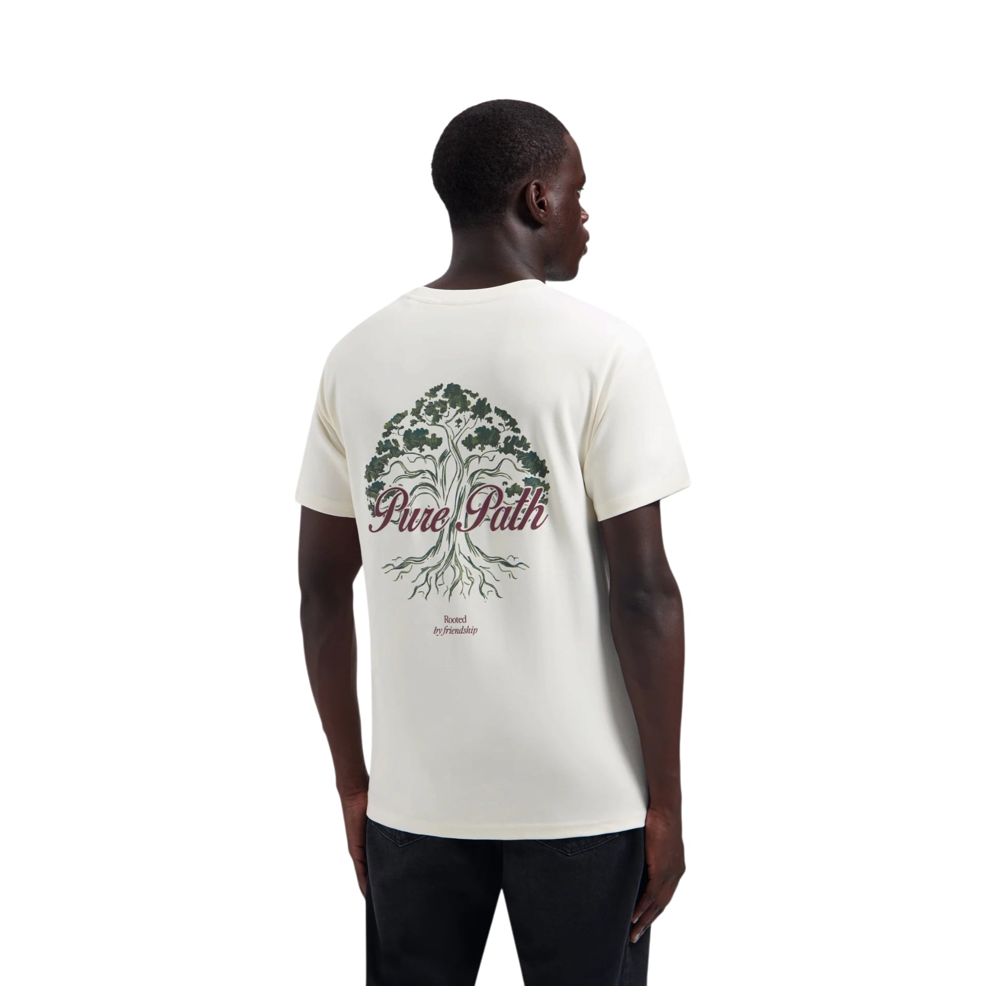 Pure Path T-shirt Rooted Tree