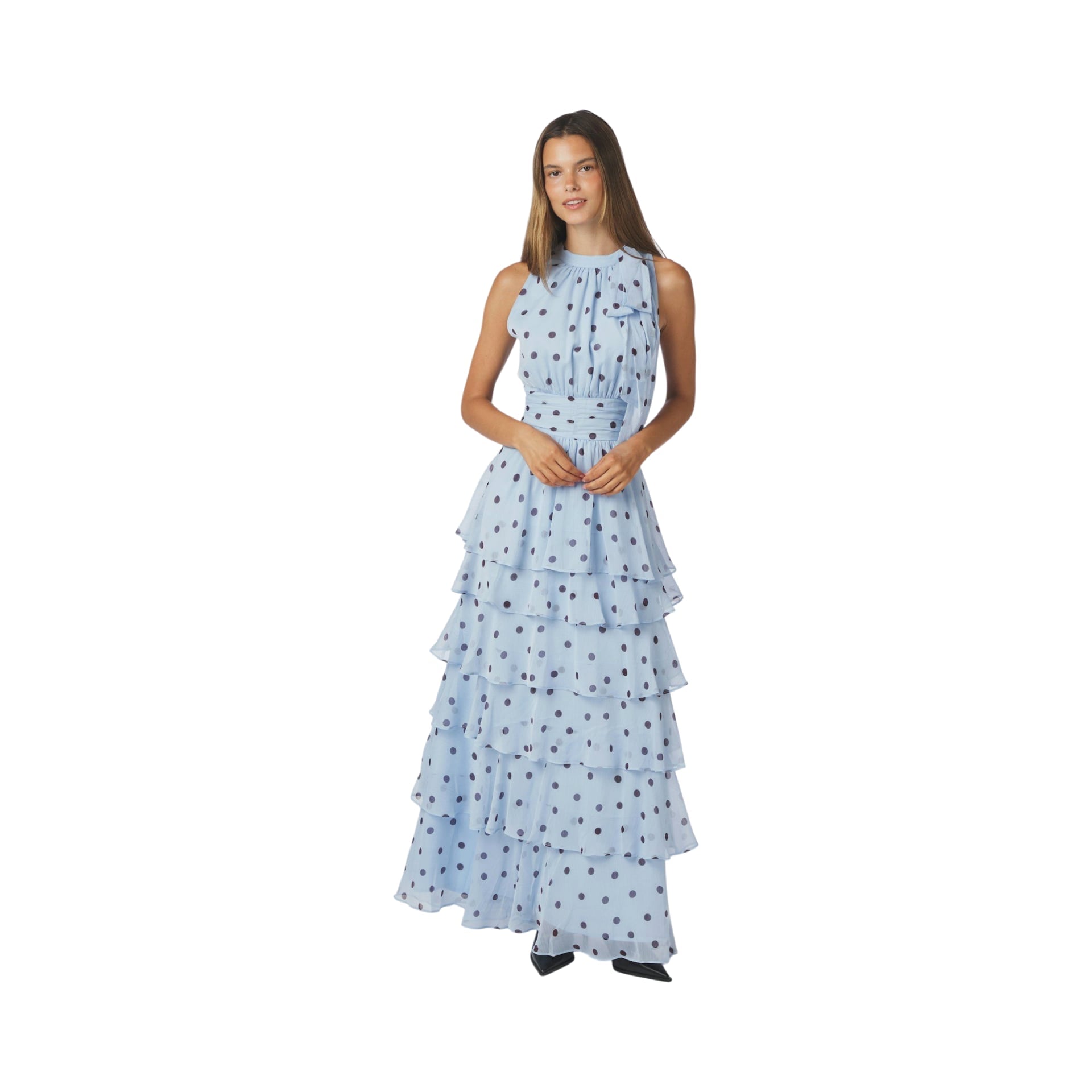 Neo Noir Jurk Marli Big Dot