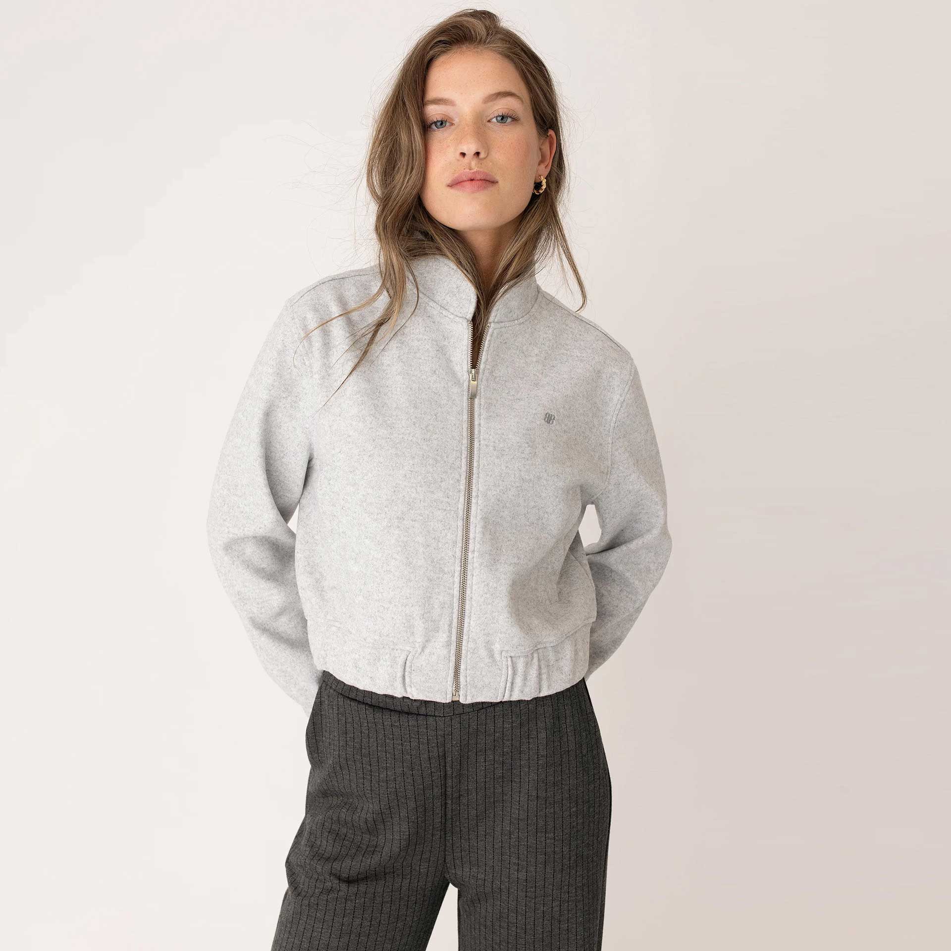 Anna Blue Blazer Cliff