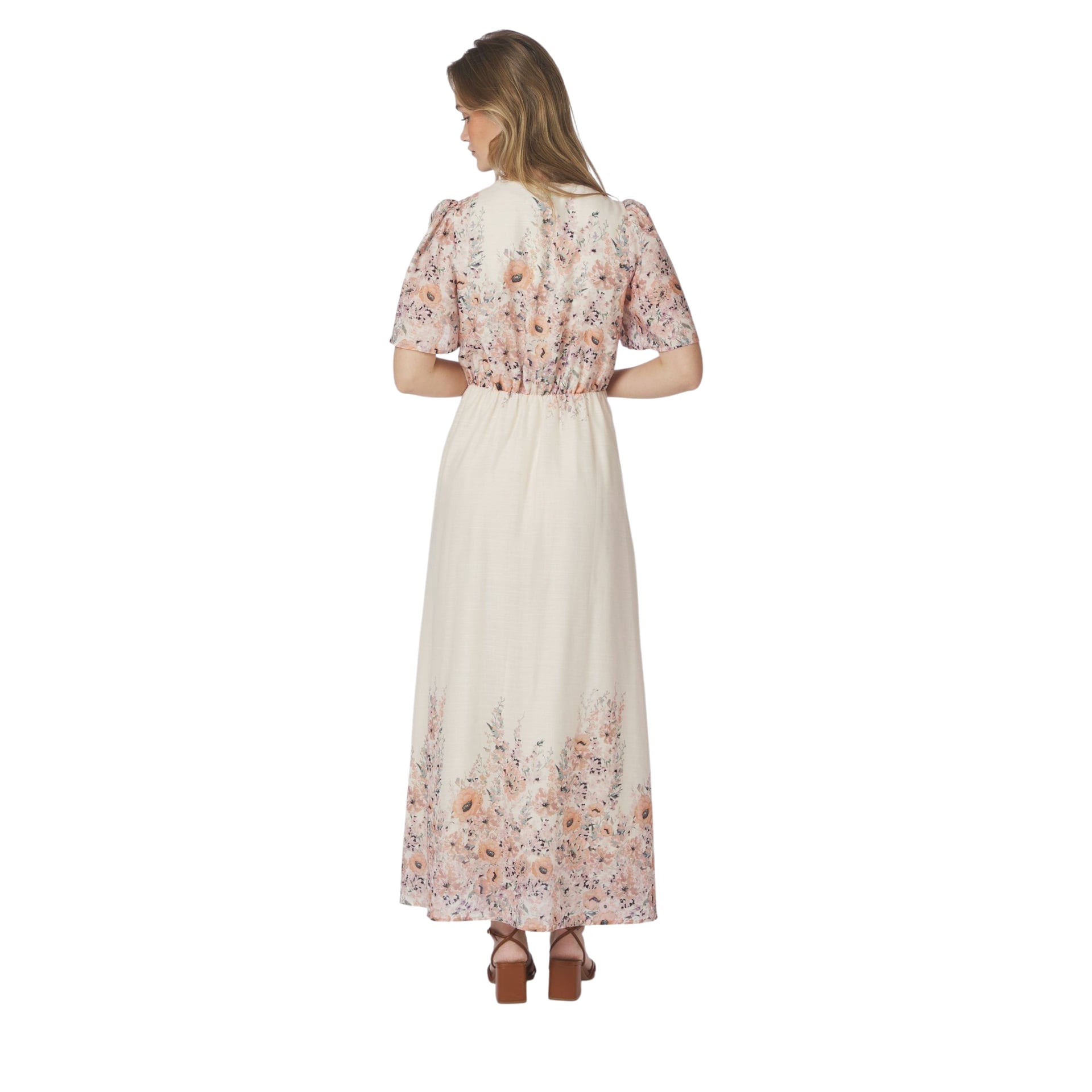 Neo Noir Jurk Senna Flower