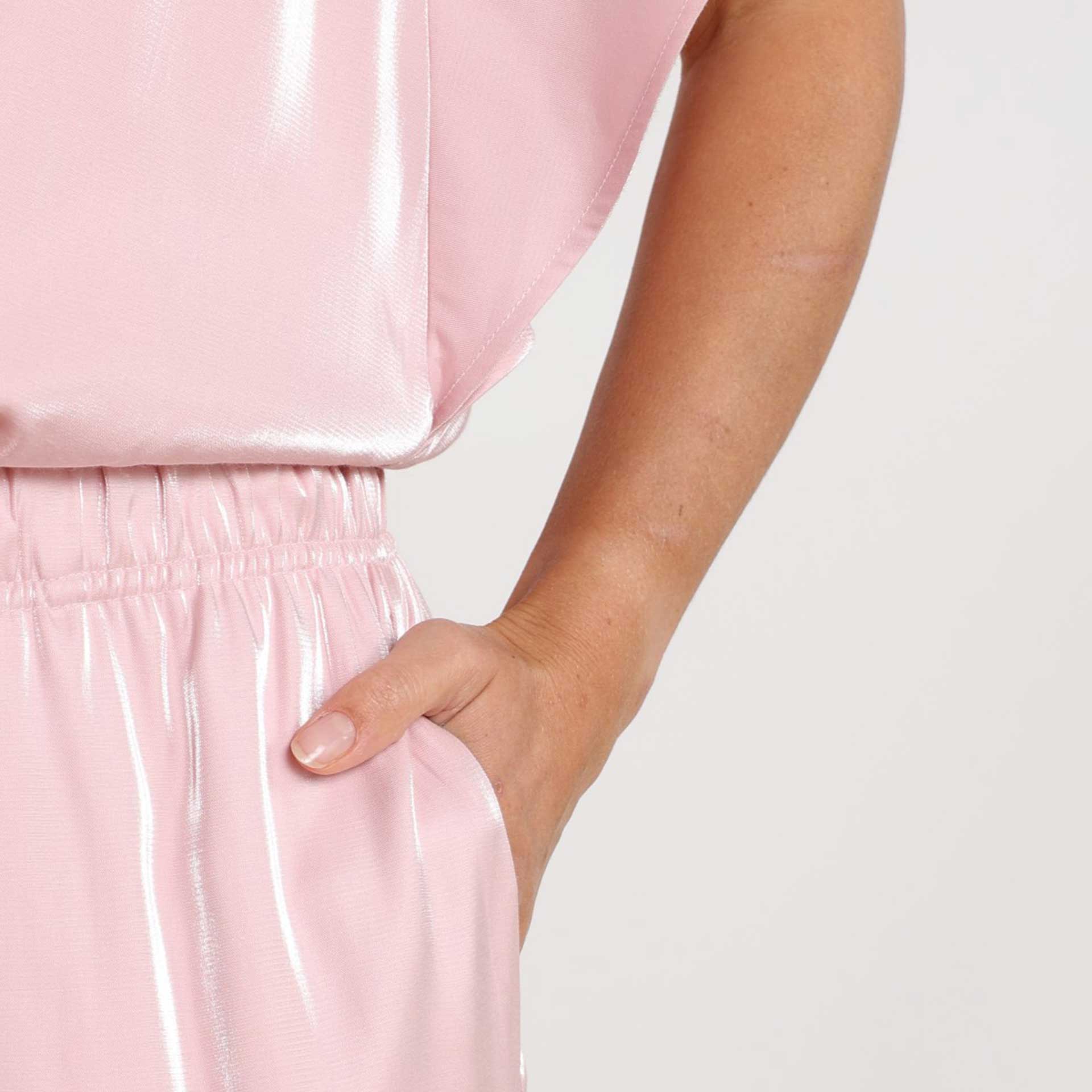 NUKUS Broek Ruby Shiny