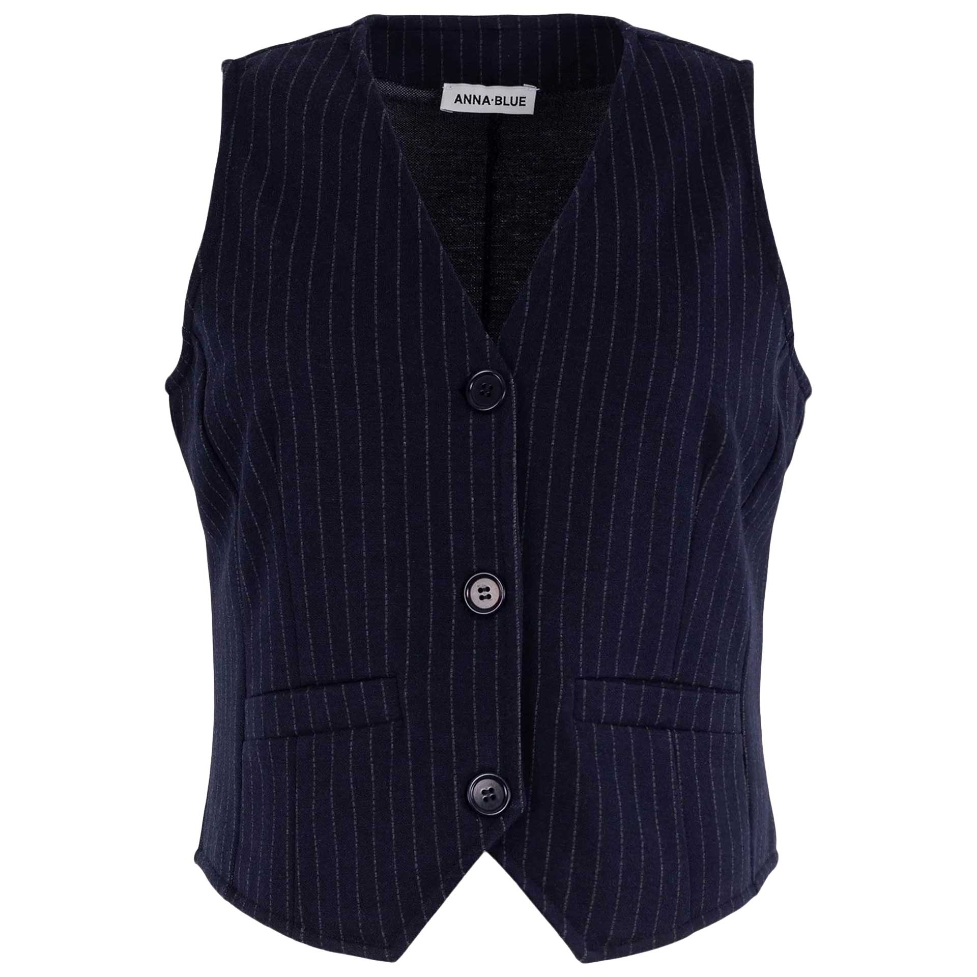 Anna Blue Gilet Vesty