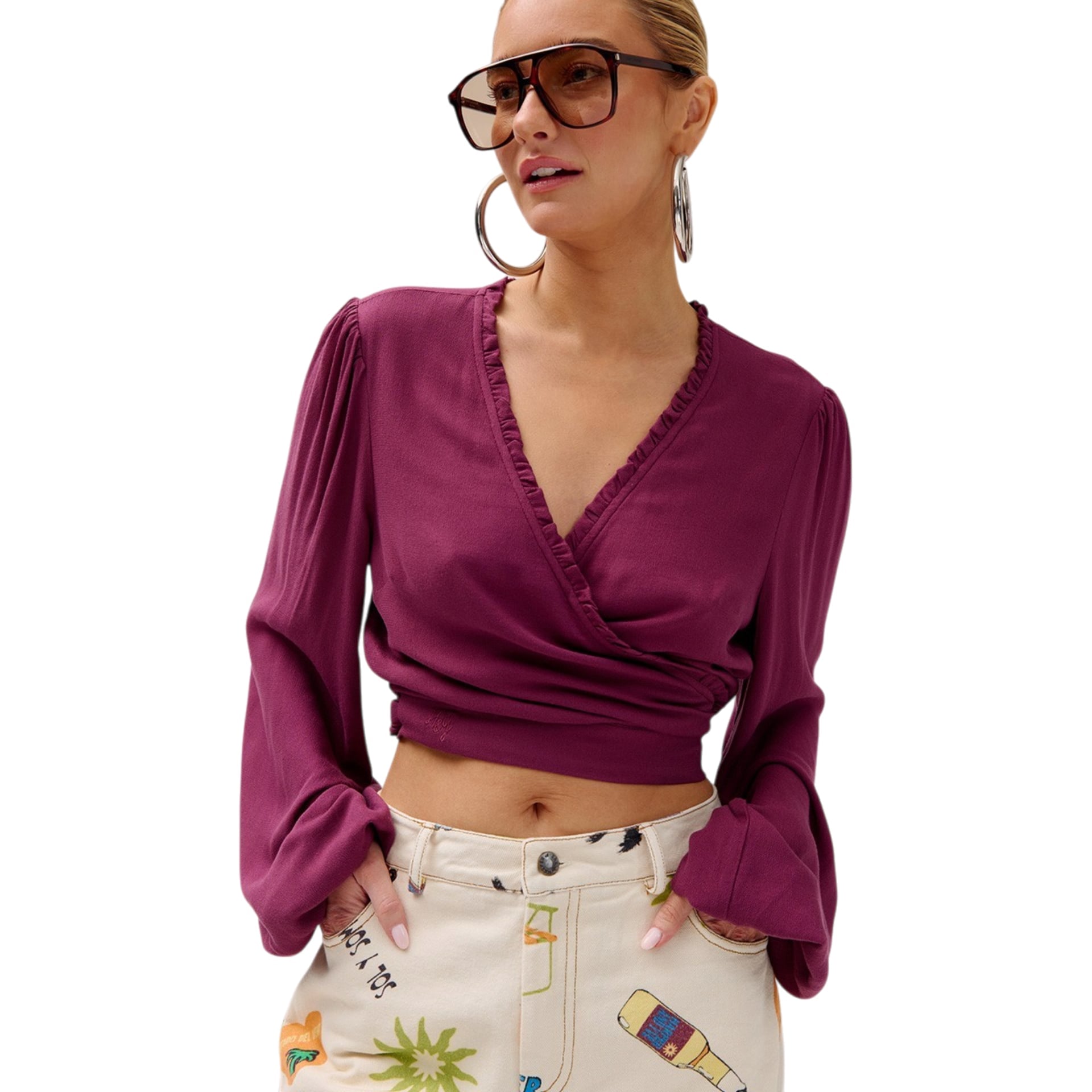 Harper & Yve Blouse Top Flora