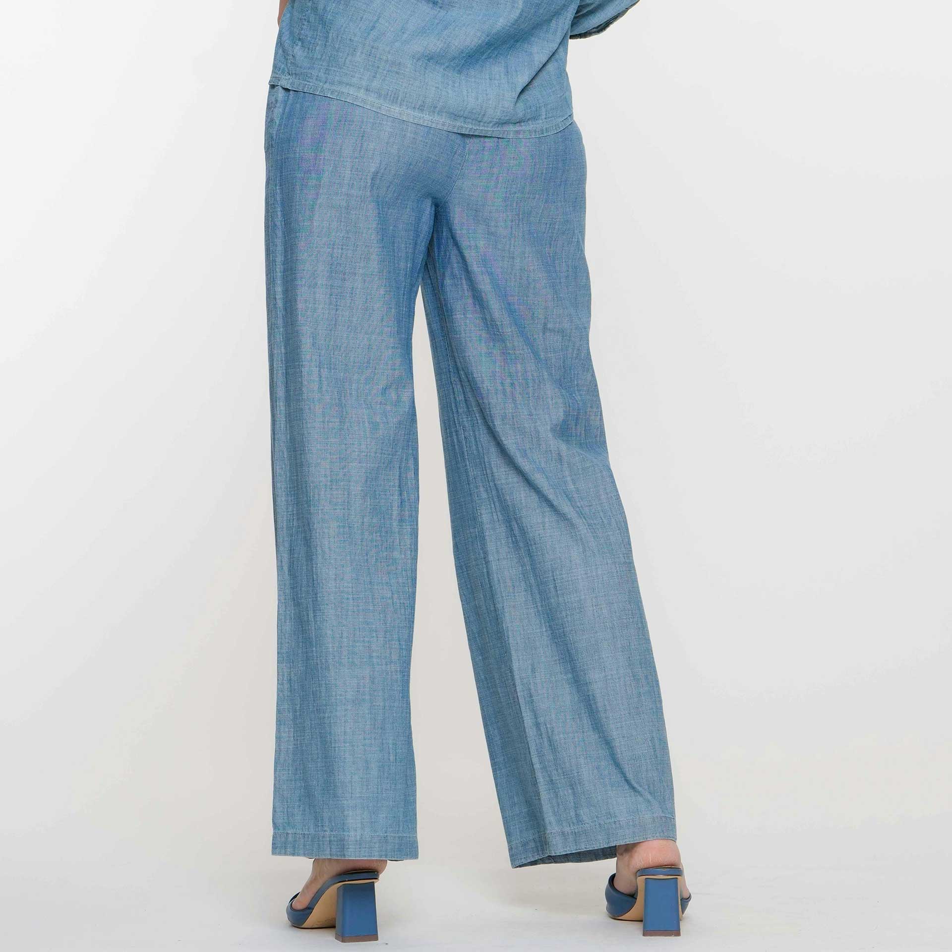 Geisha Broek Chambray