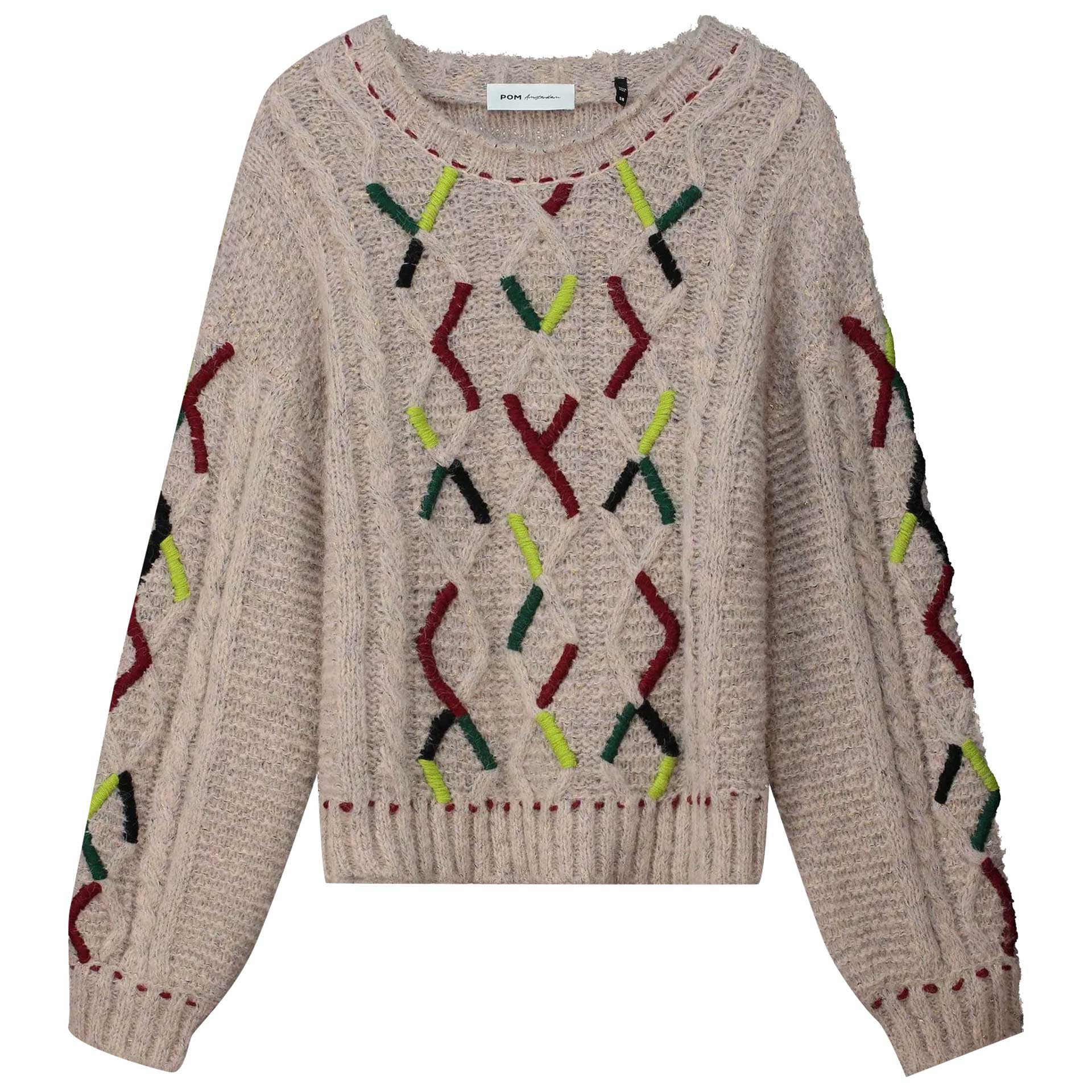 Pom Sweater Cable