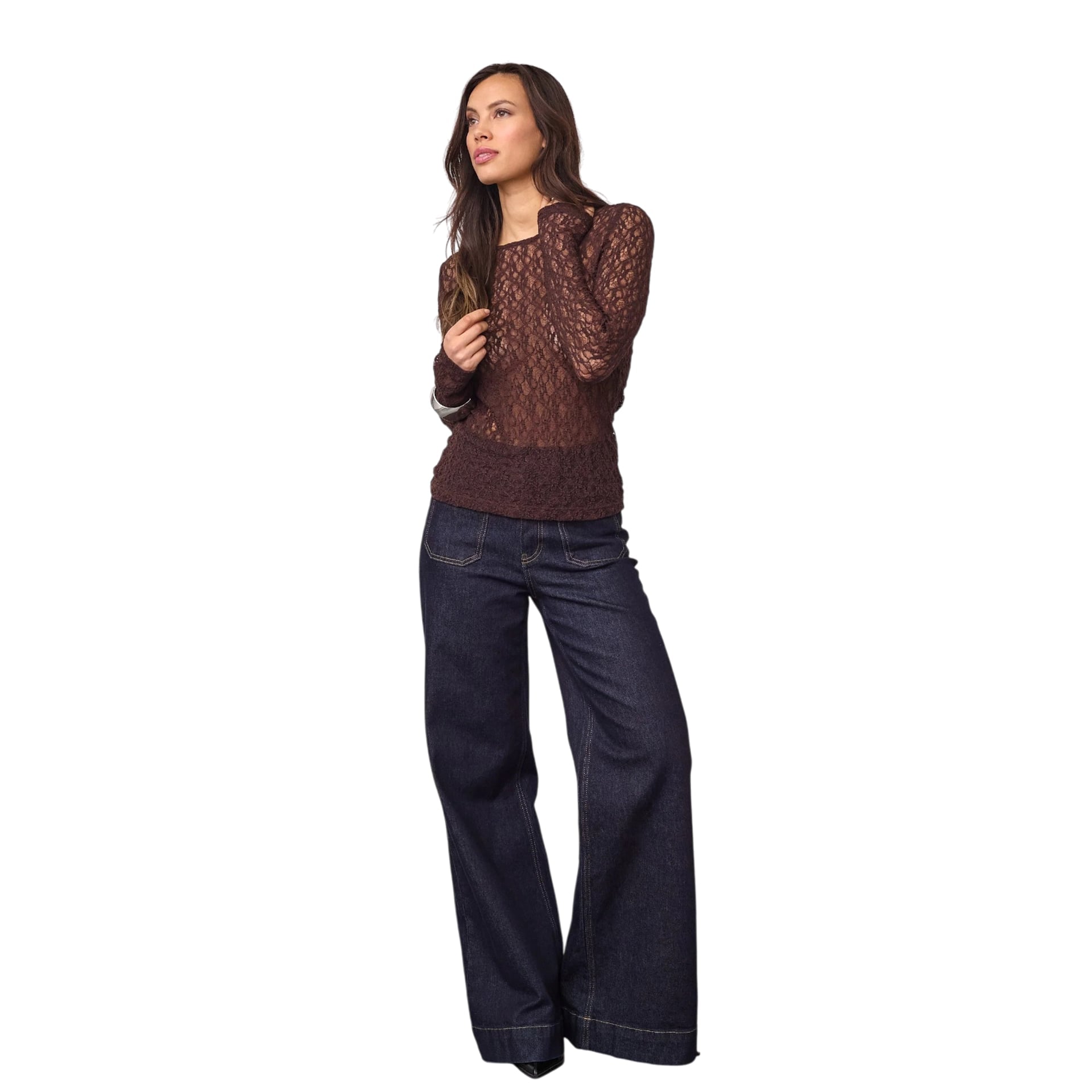 Co'couture Blouse Top Barna