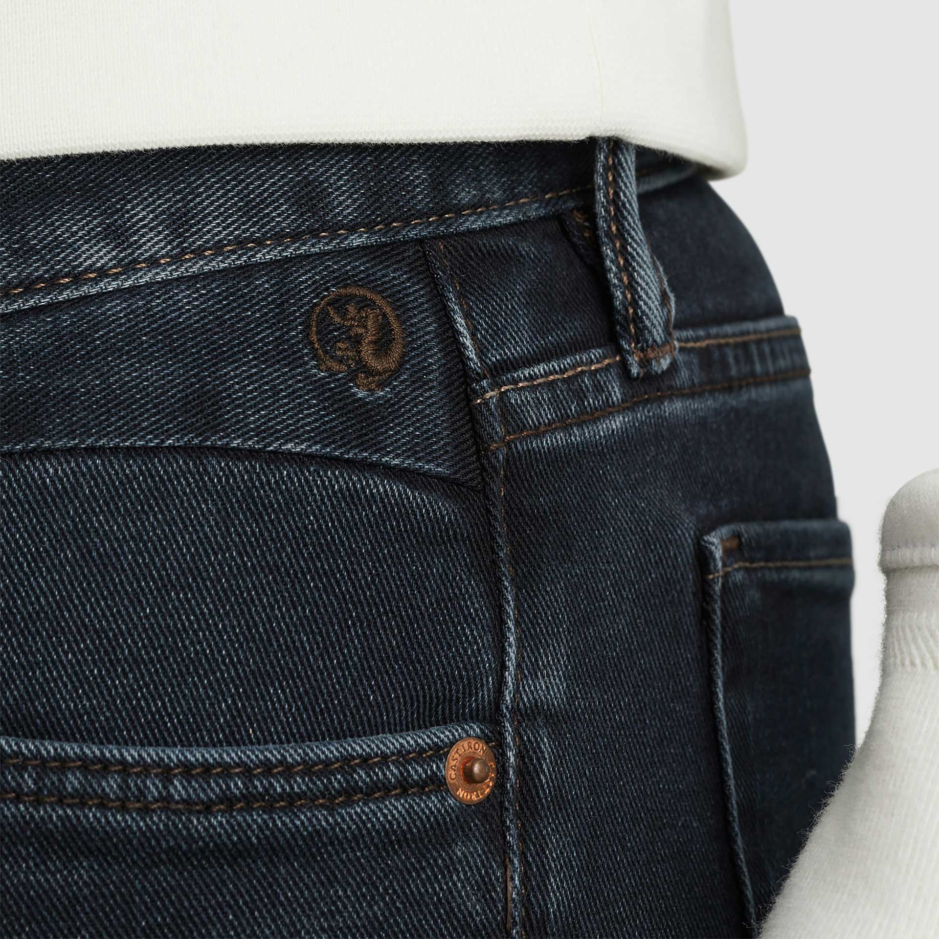 Cast Iron Jeans Riser Slim