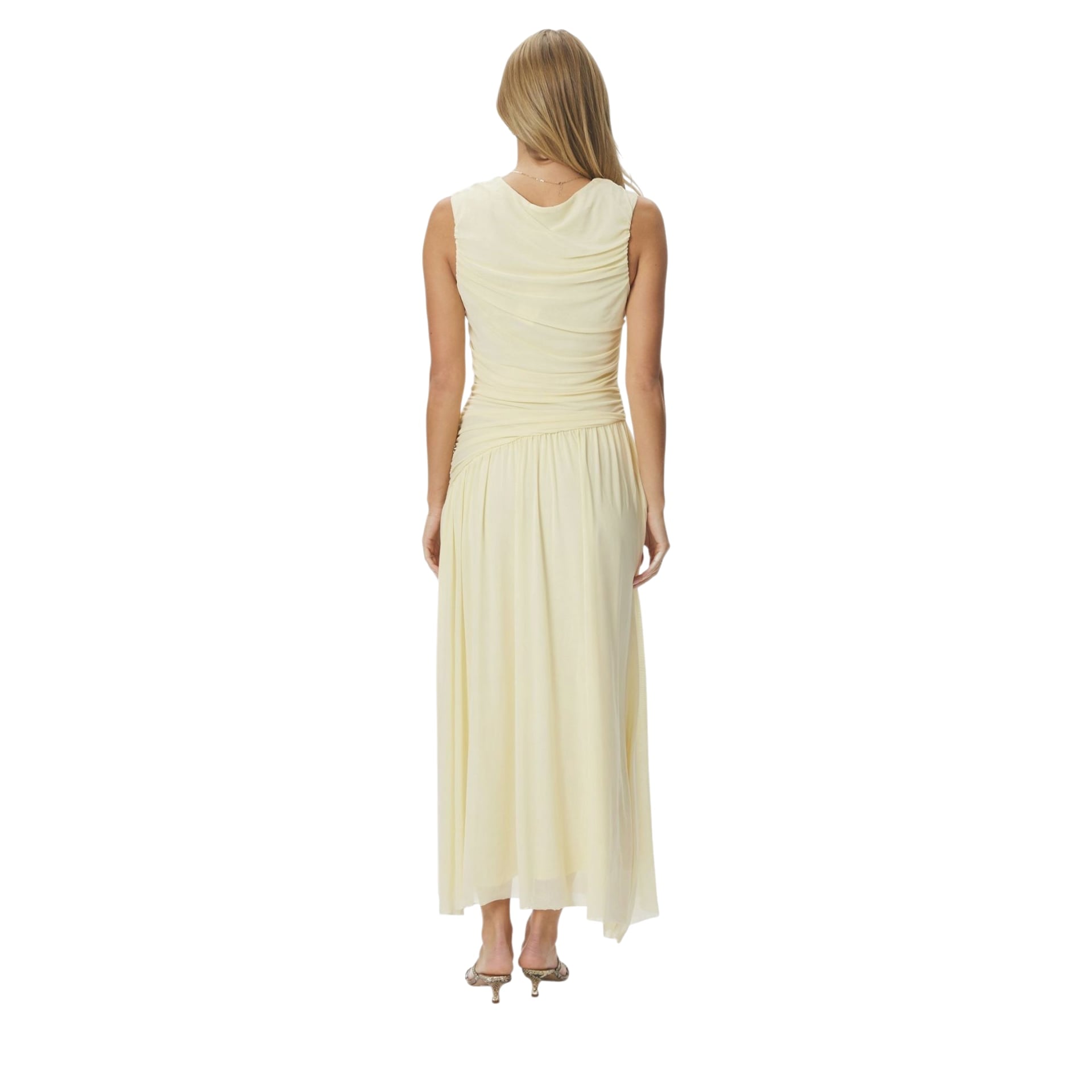 Neo Noir Jurk Cludine Mesh