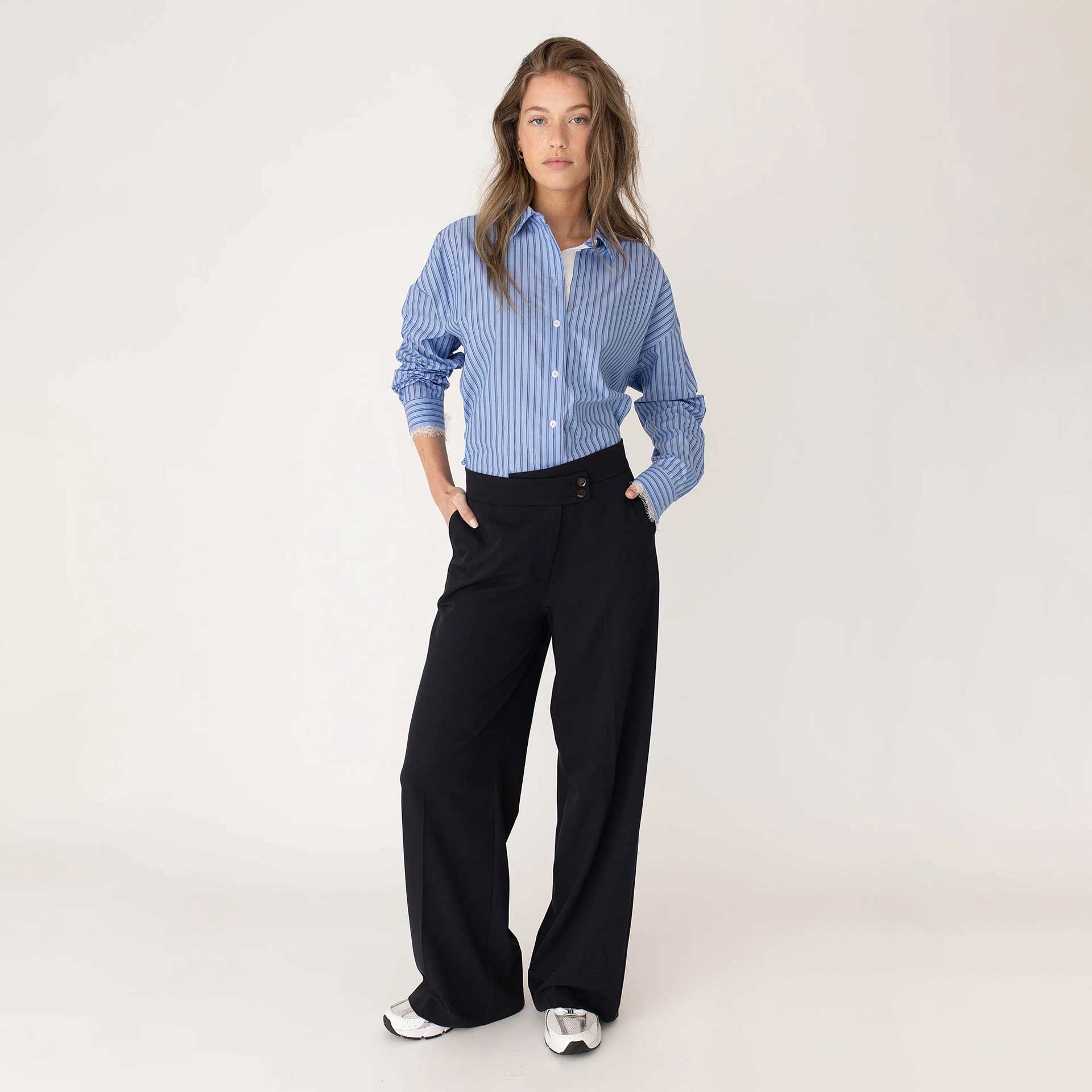 Anna Blue Broek Cross