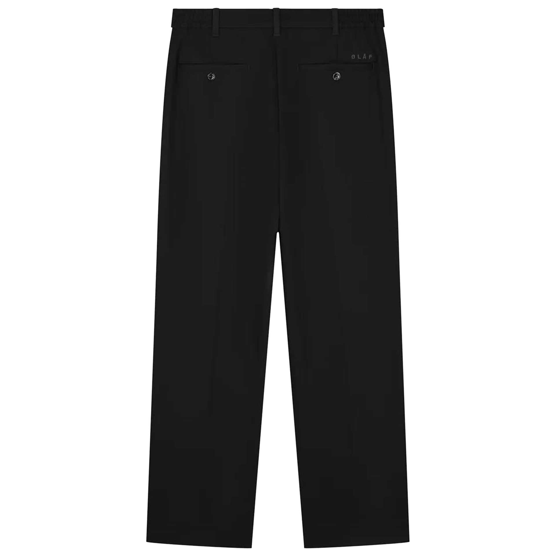 Olaf Hussein Broek Tailored Pleated