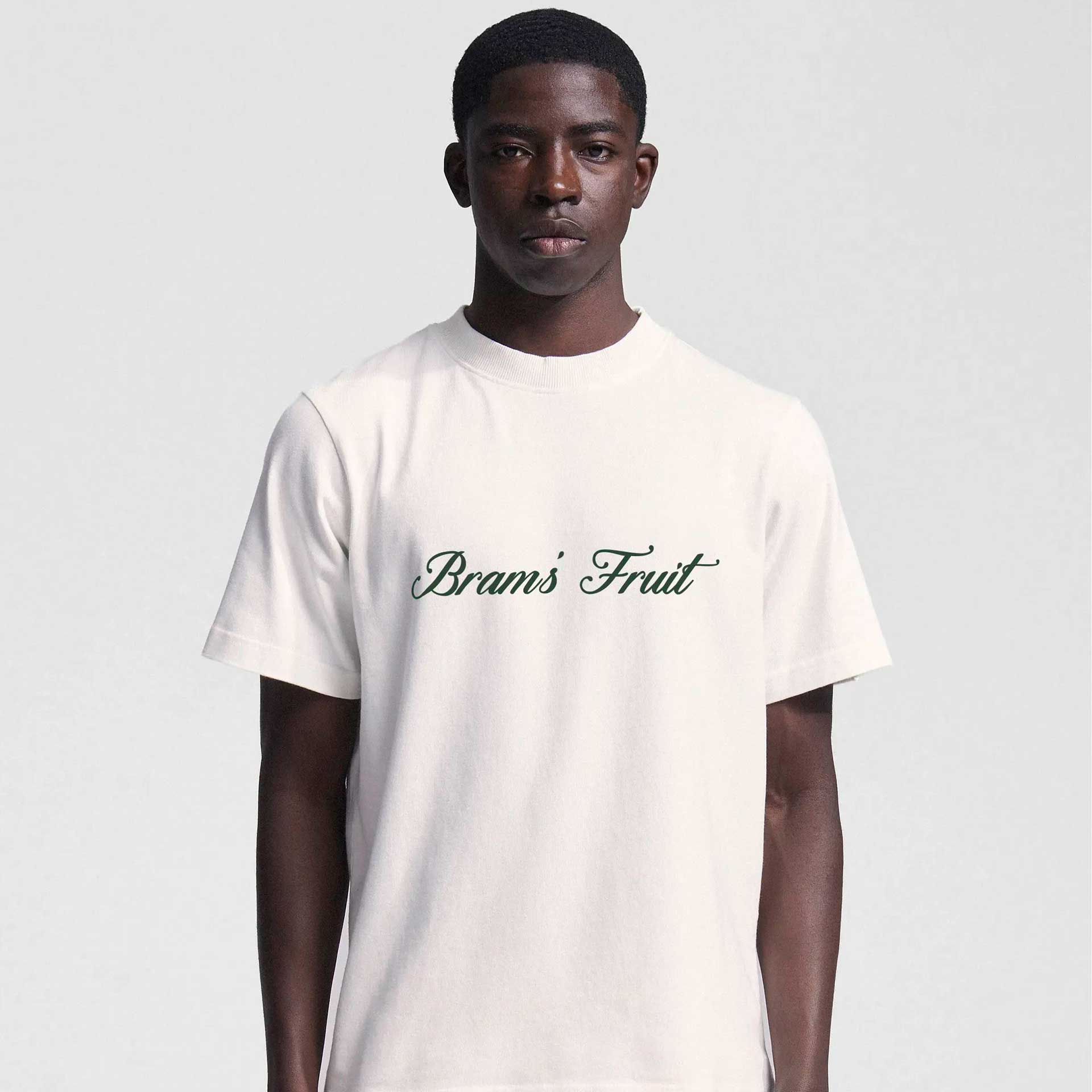 Bram's Fruit T-shirt Script Logo