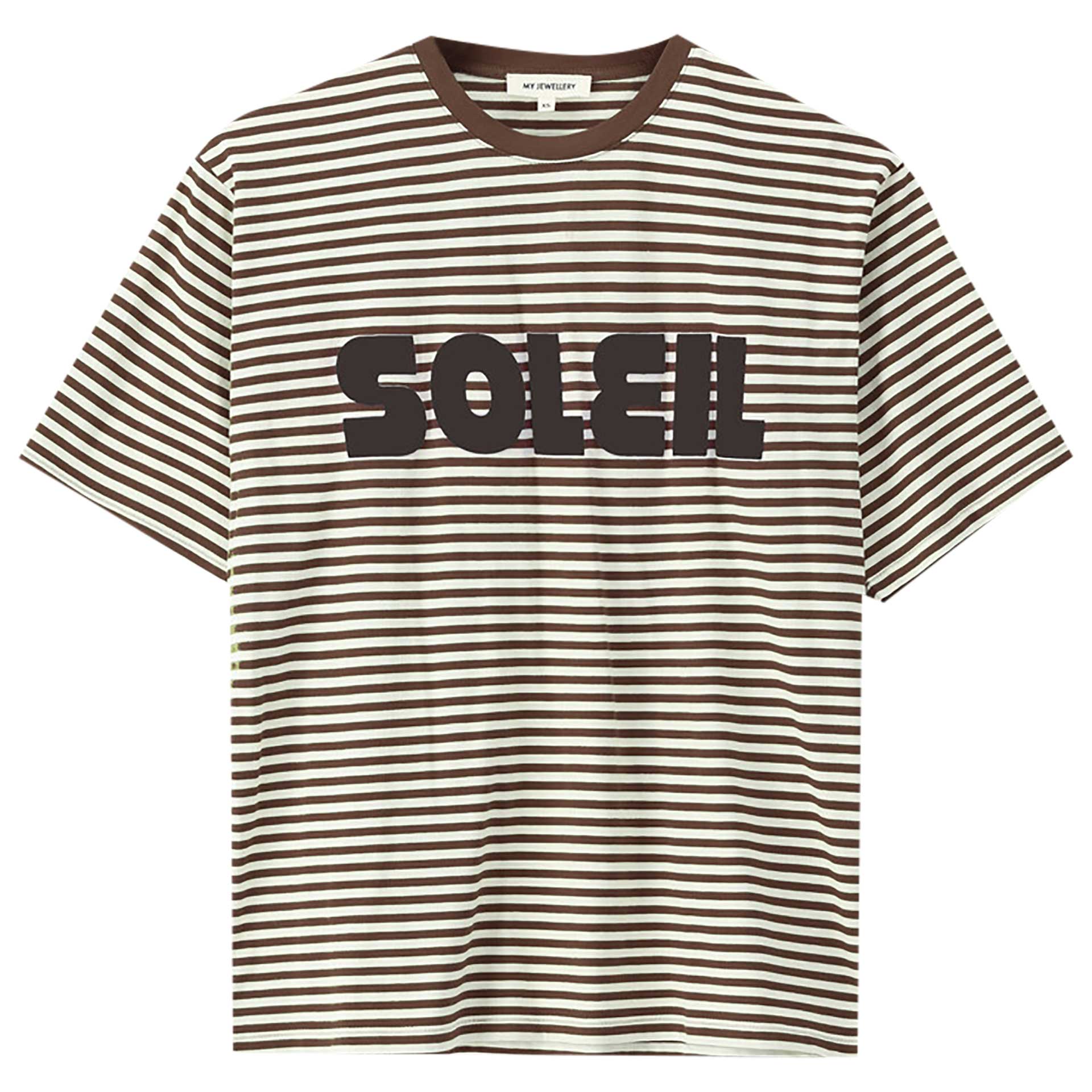 My Jewellery  T-shirt Soleil striped