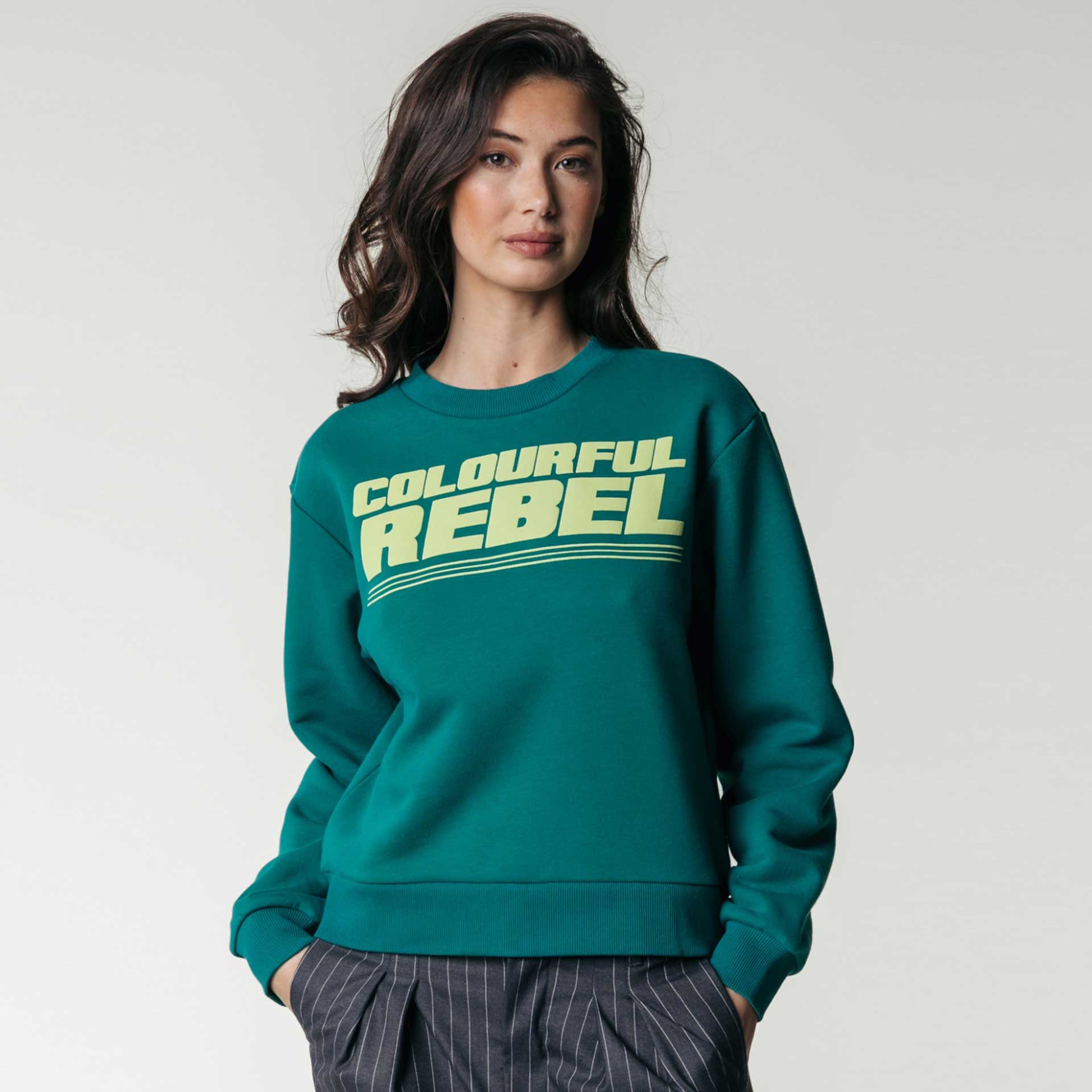 Colourful Rebel Sweater Big Puff