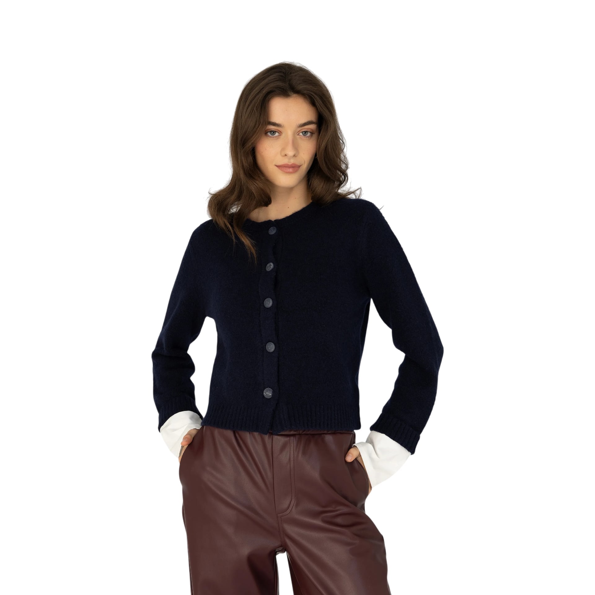 Anna Blue Vest Nina