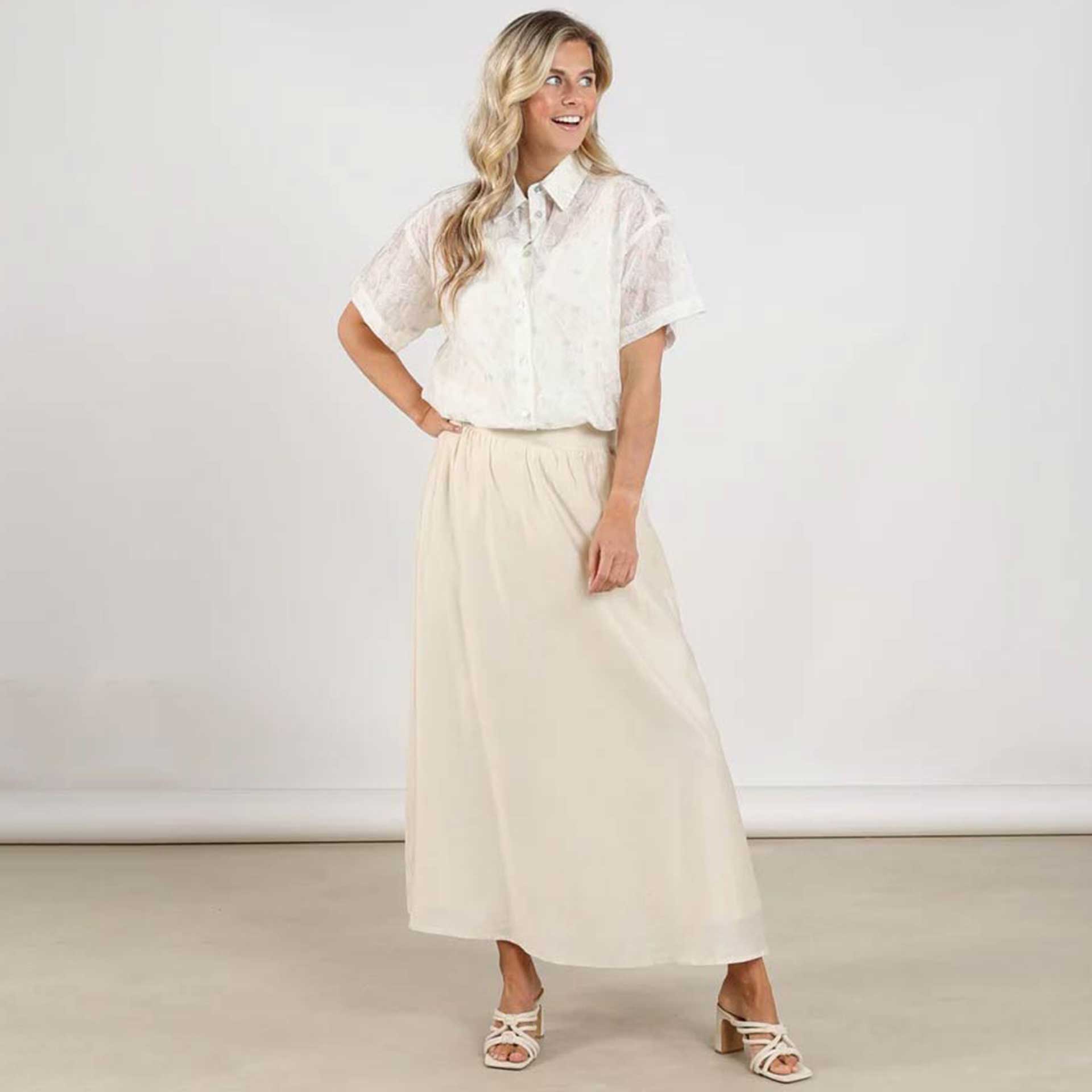 NUKUS Blouse Britt Flower