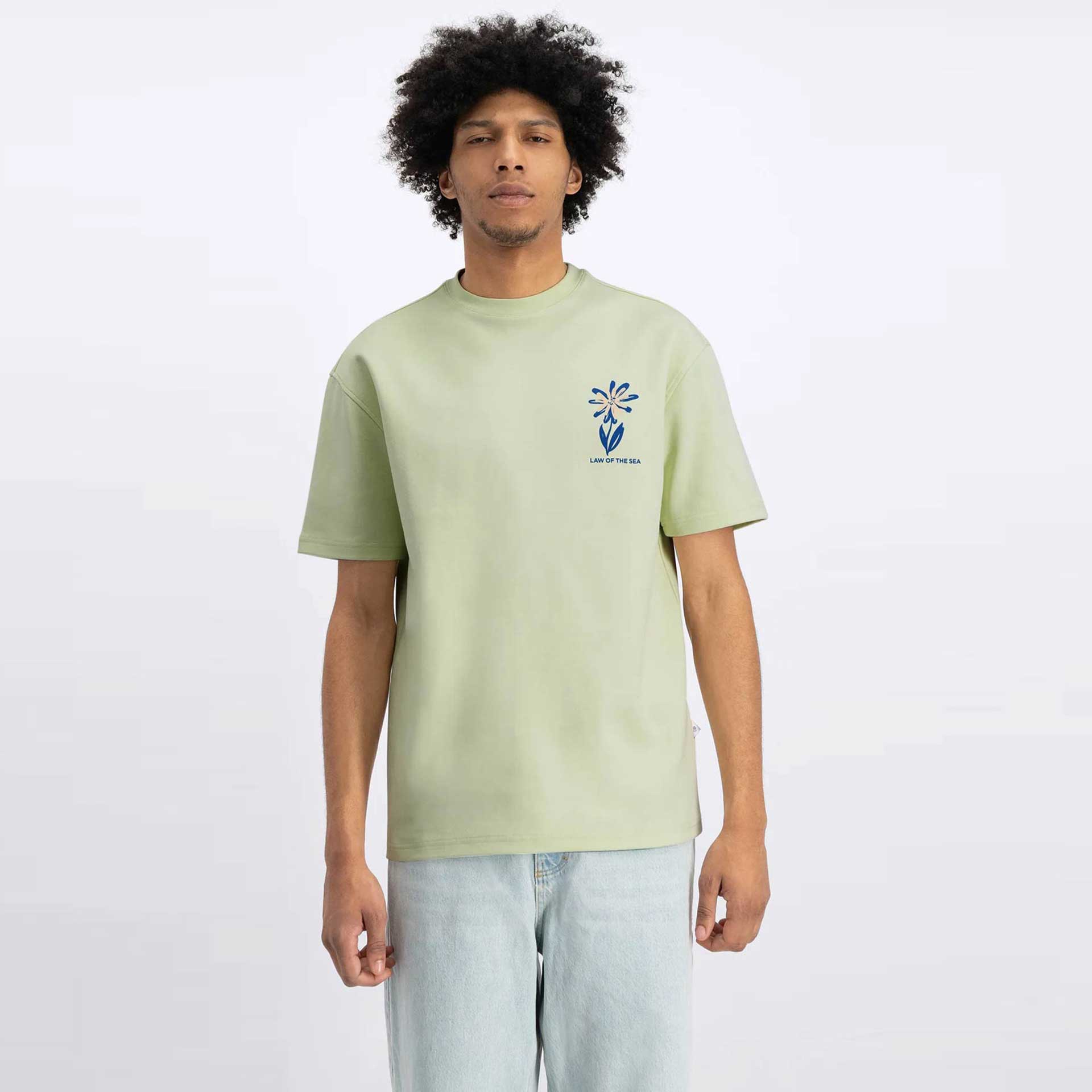 Law of the Sea T-Shirt Flower Artwork