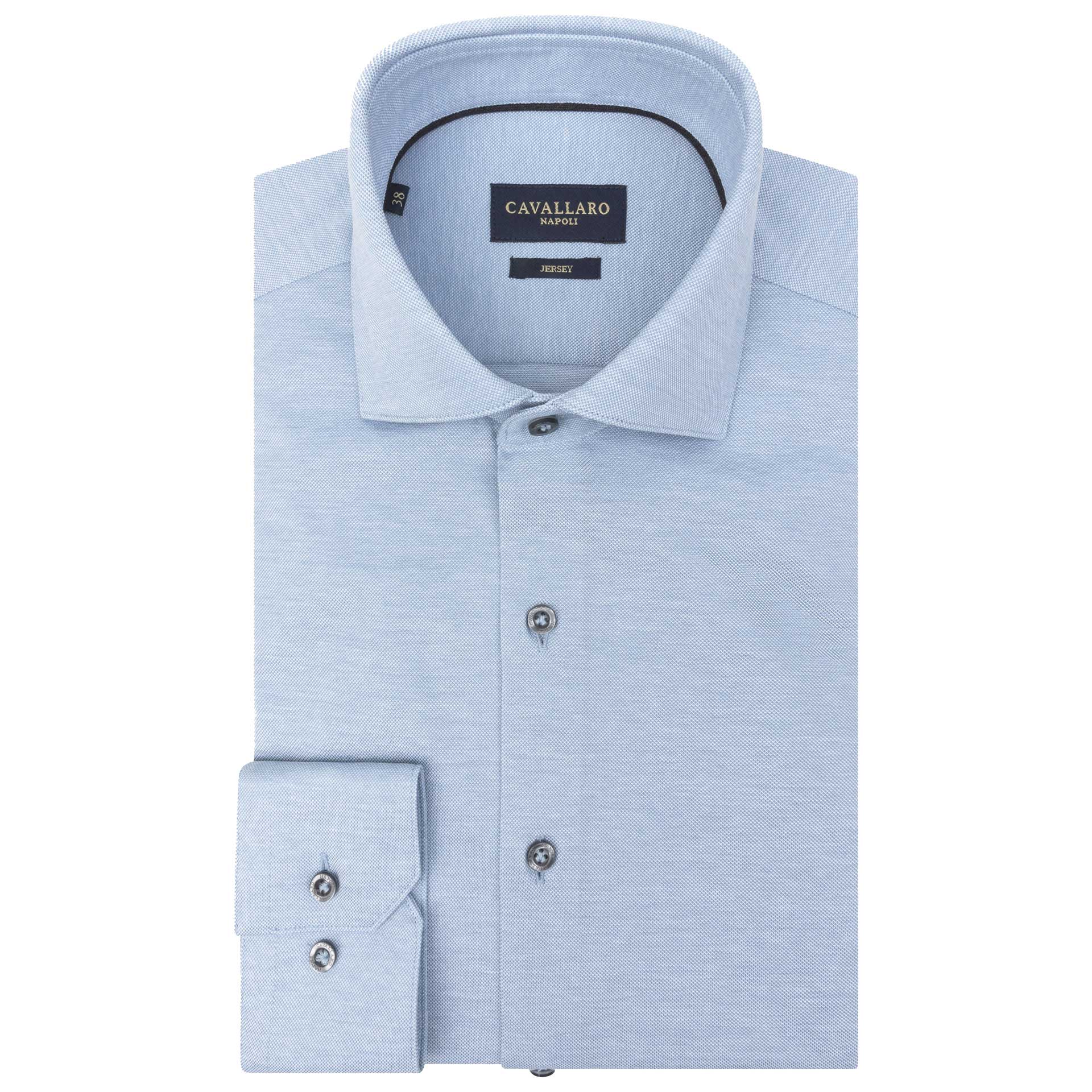 Cavallaro Napoli Overhemd Piquo