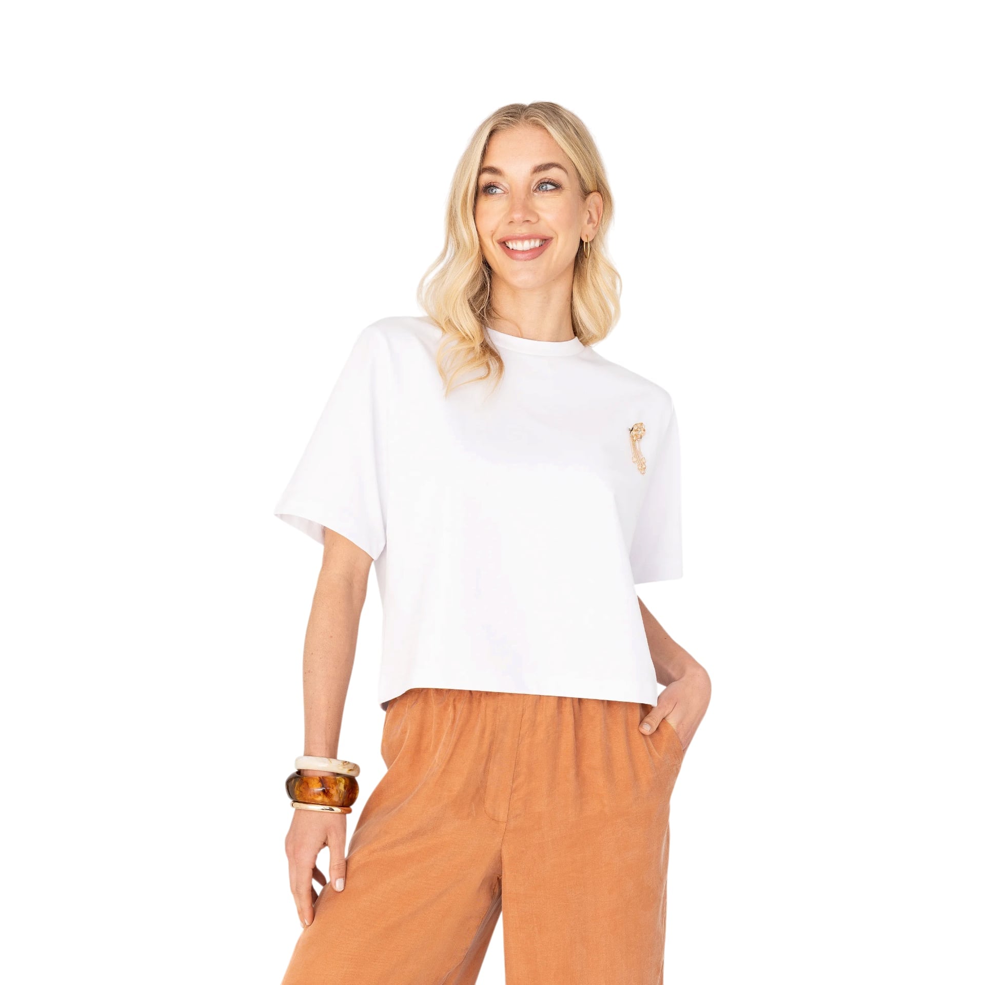 Anna  T-shirt Fiori