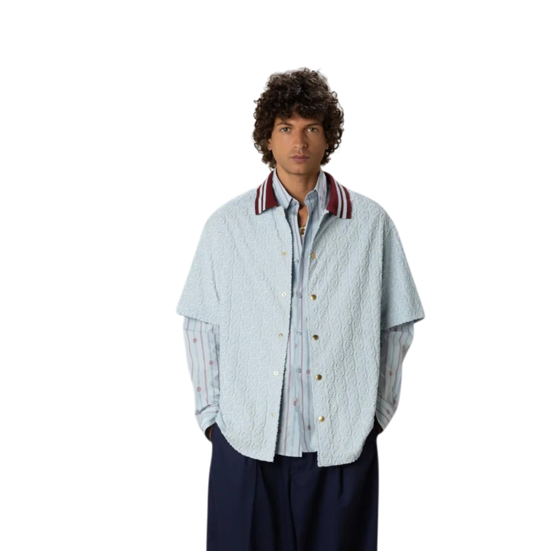 Drole de Monsieur Overshirt Monogram